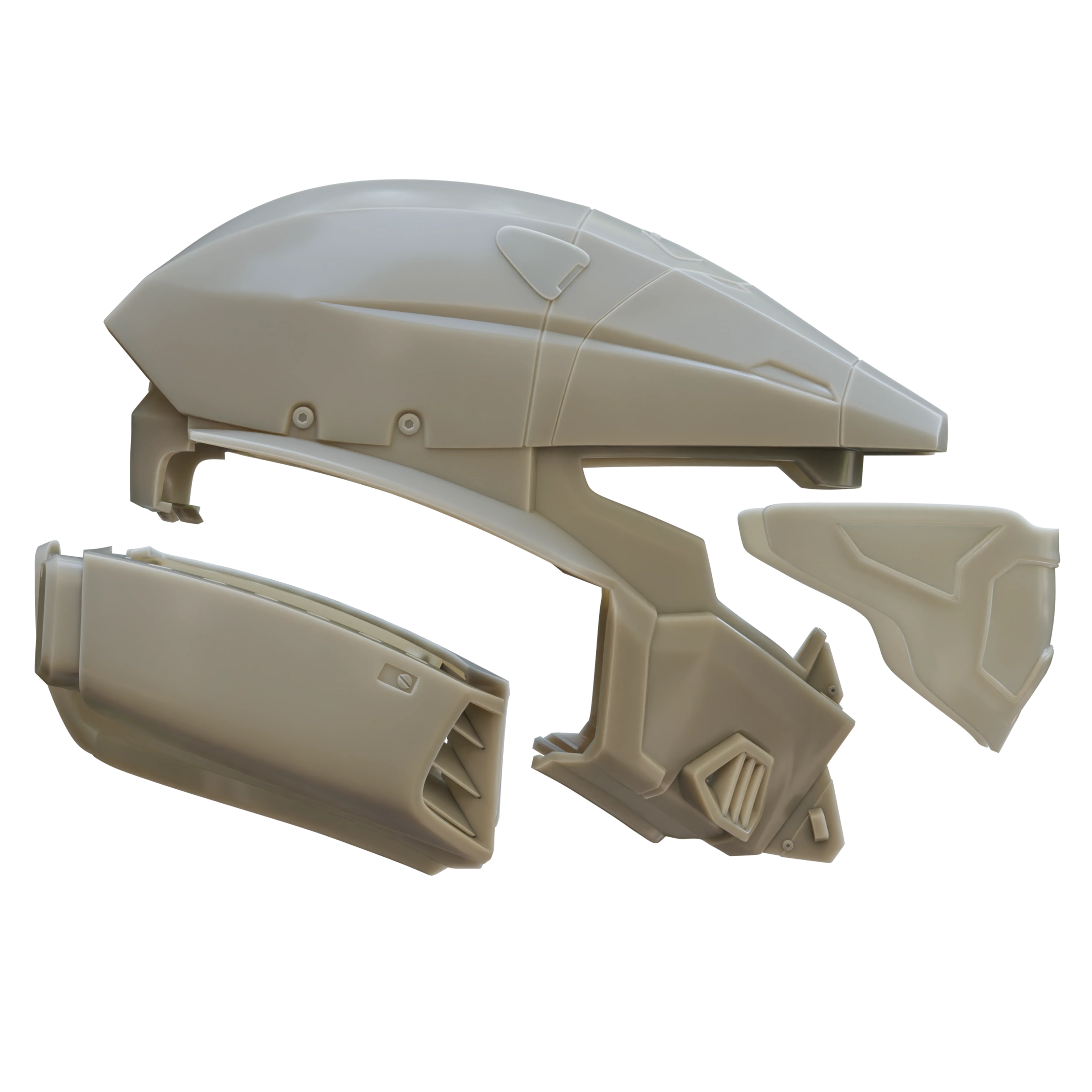 Halo Infinite MKVII Helmet 3D Print Files - Image 7