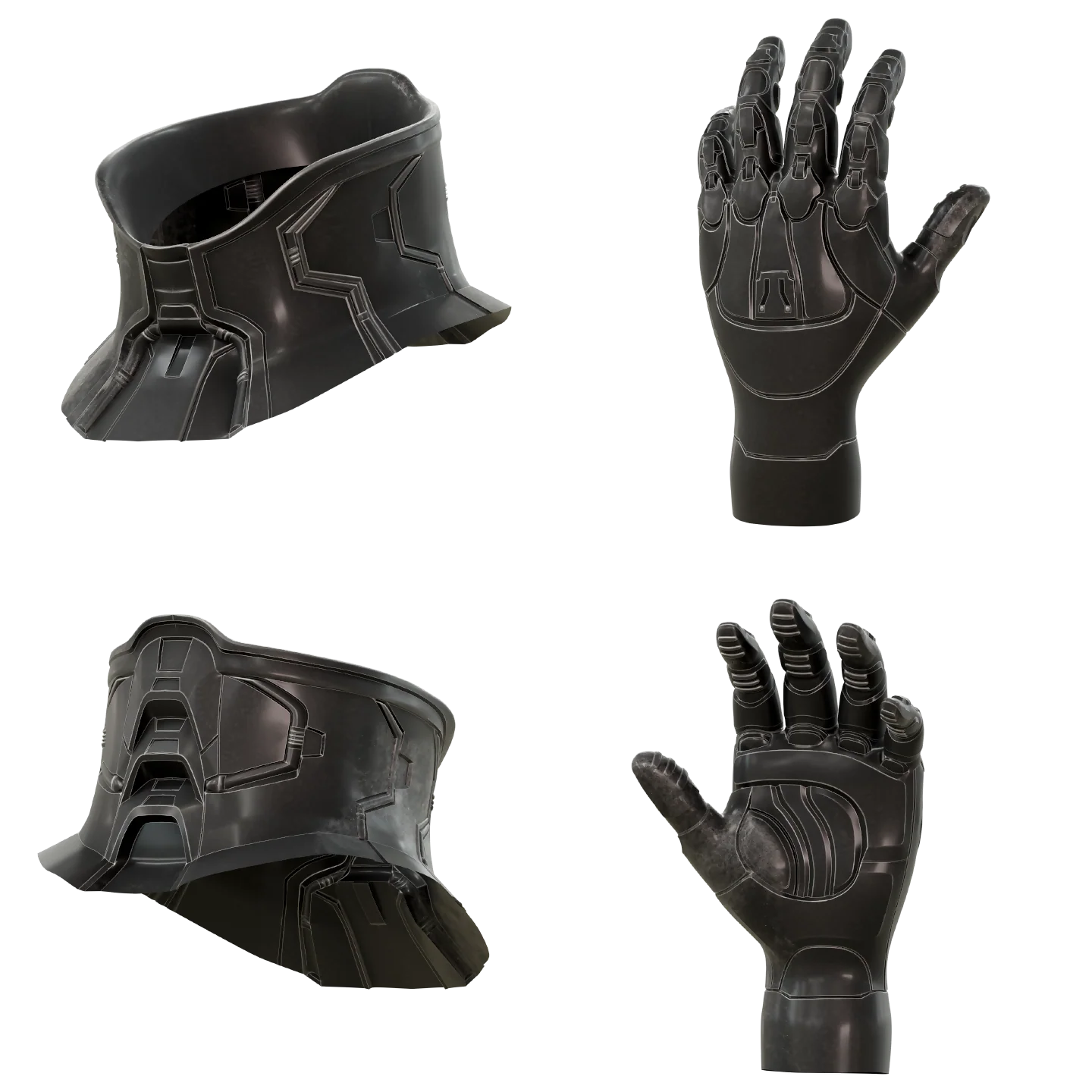 Halo Infinite MKVII Multiplayer Undersuit 3D Print Files - Image 8