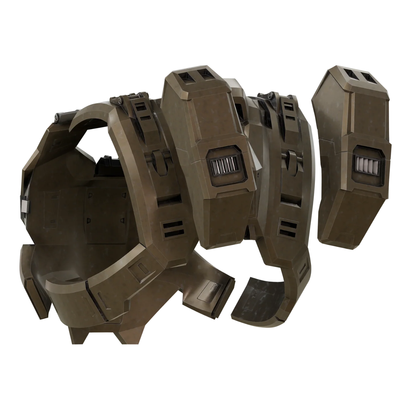 Halo Infinite Multiplayer MKVII Armor 3D Print Files - Image 3