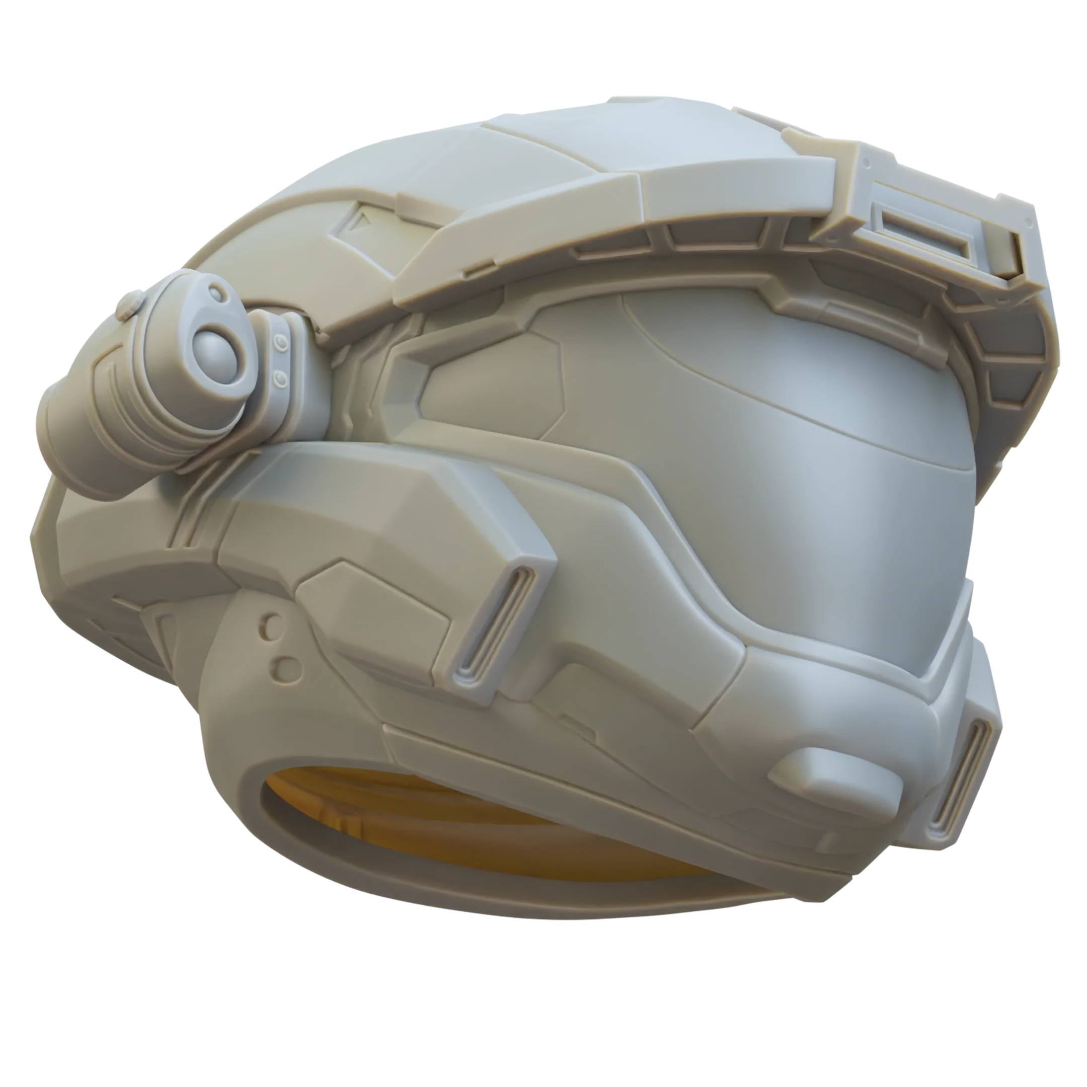 Halo Reach Air Assault "Kat" Helmet 3D Print Files - Image 4
