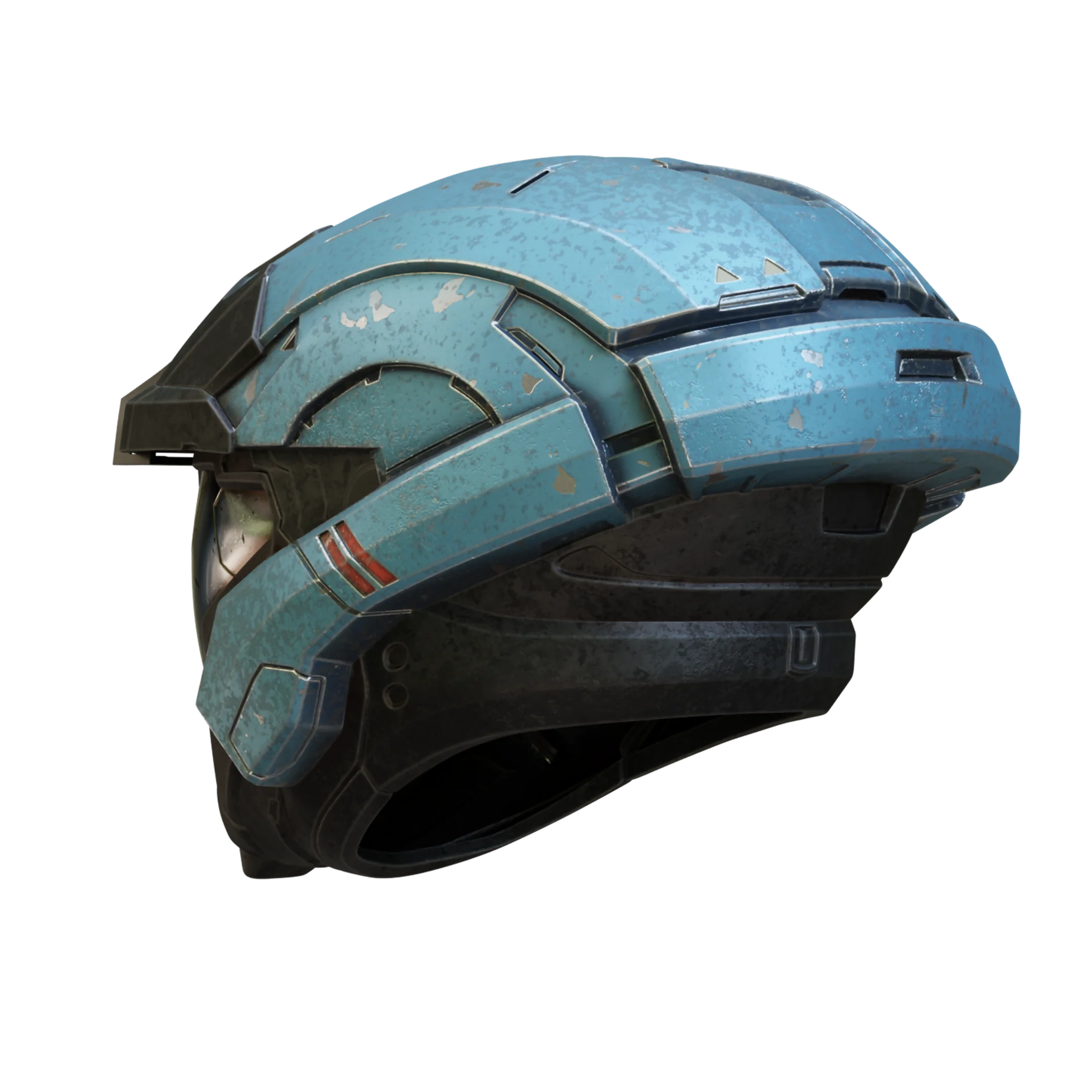 Halo Reach Air Assault "Kat" Helmet 3D Print Files - Image 7