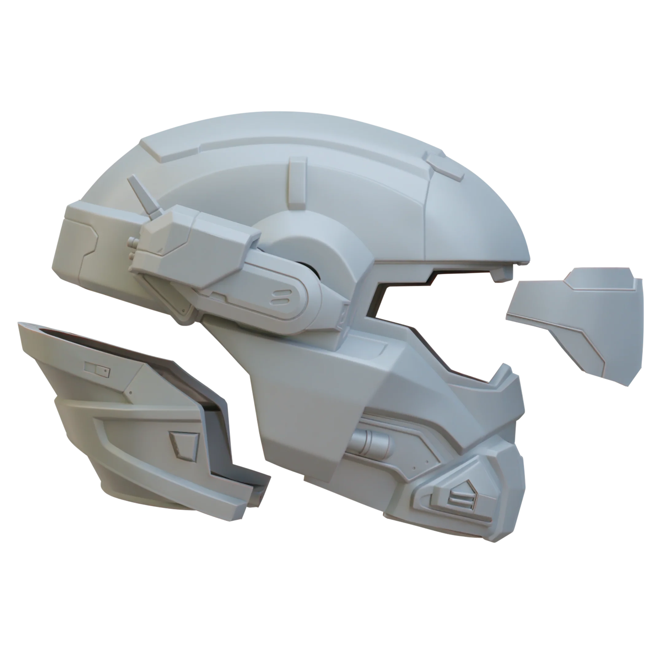 Halo Reach Commando "Carter" Helmet 3D Print Files - Image 10