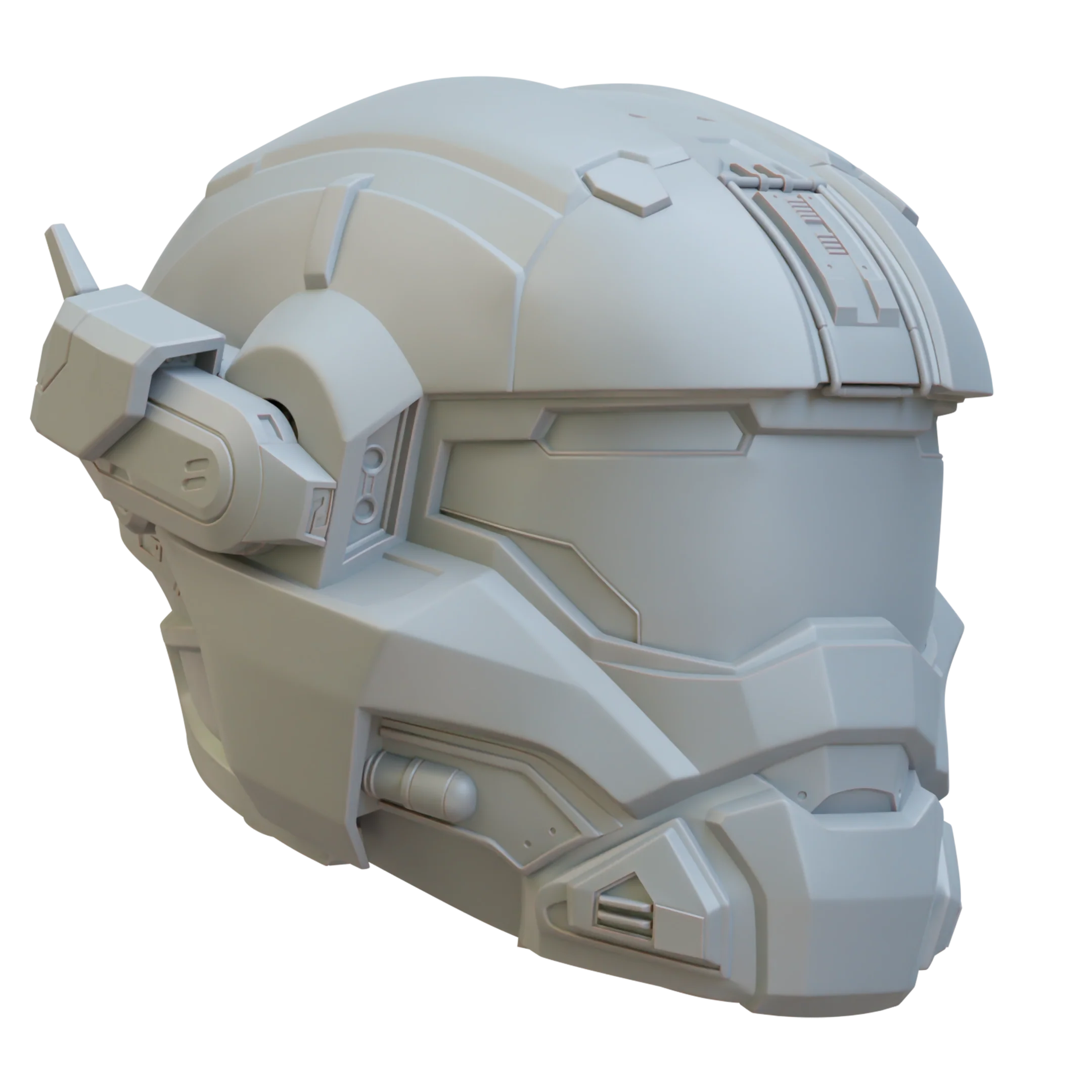 Halo Reach Commando "Carter" Helmet 3D Print Files - Image 3