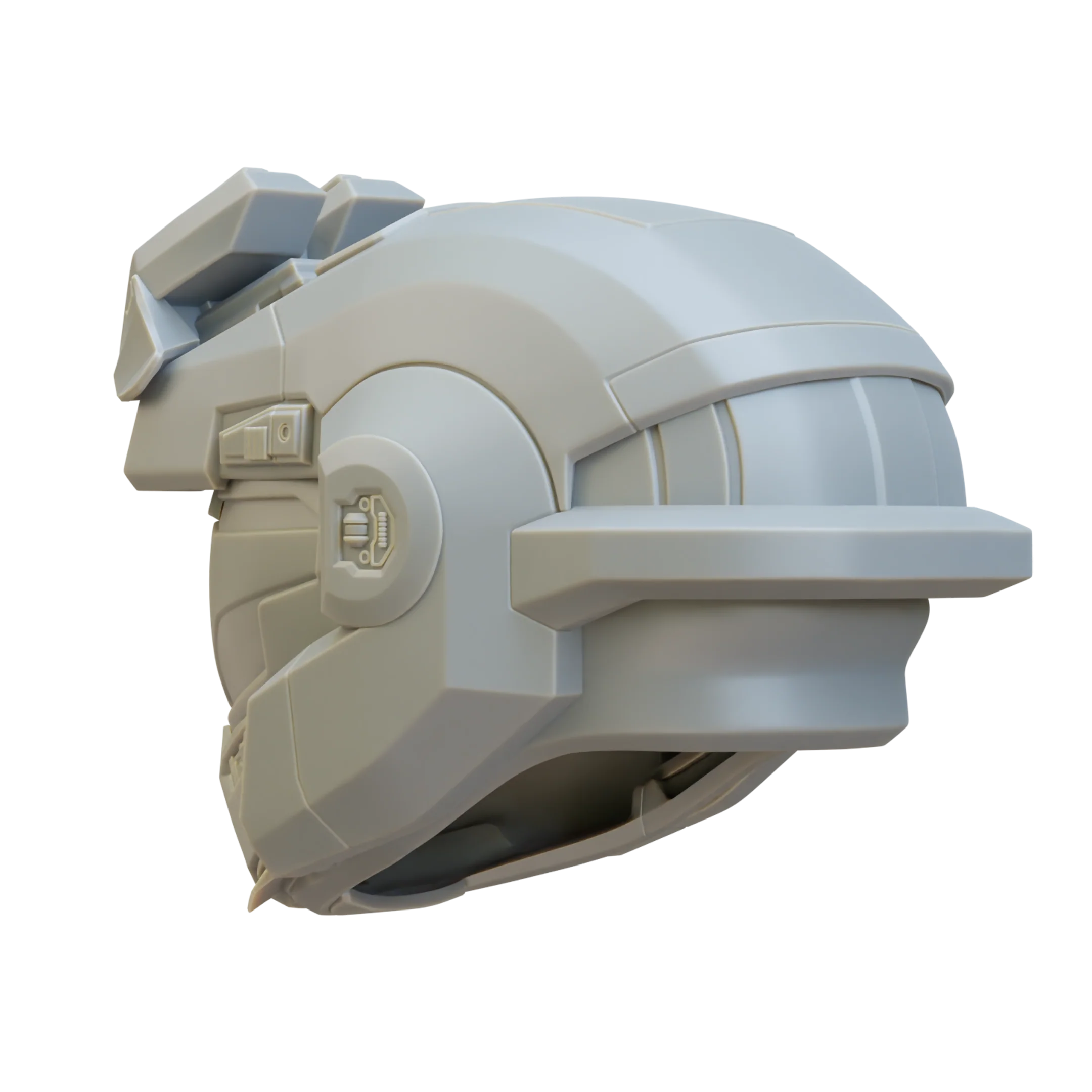 Halo Reach Grenadier "Jorge" Helmet 3D Print Files - Image 6