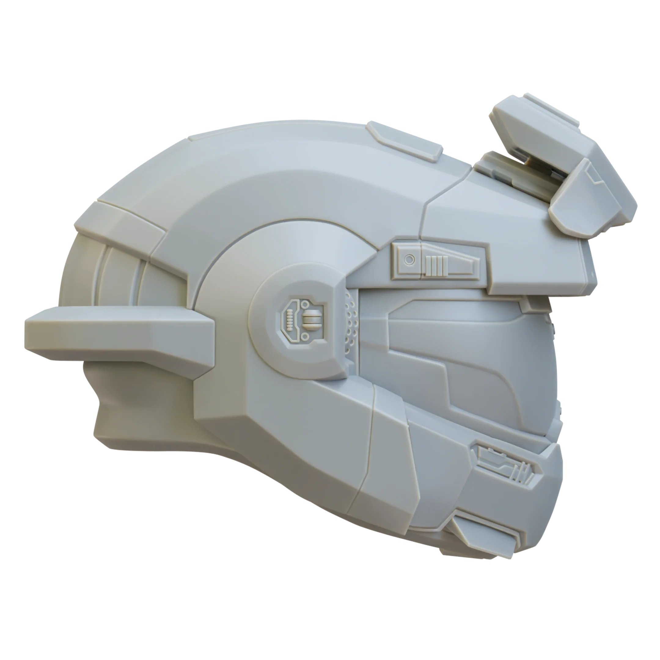 Halo Reach Grenadier "Jorge" Helmet 3D Print Files - Image 8
