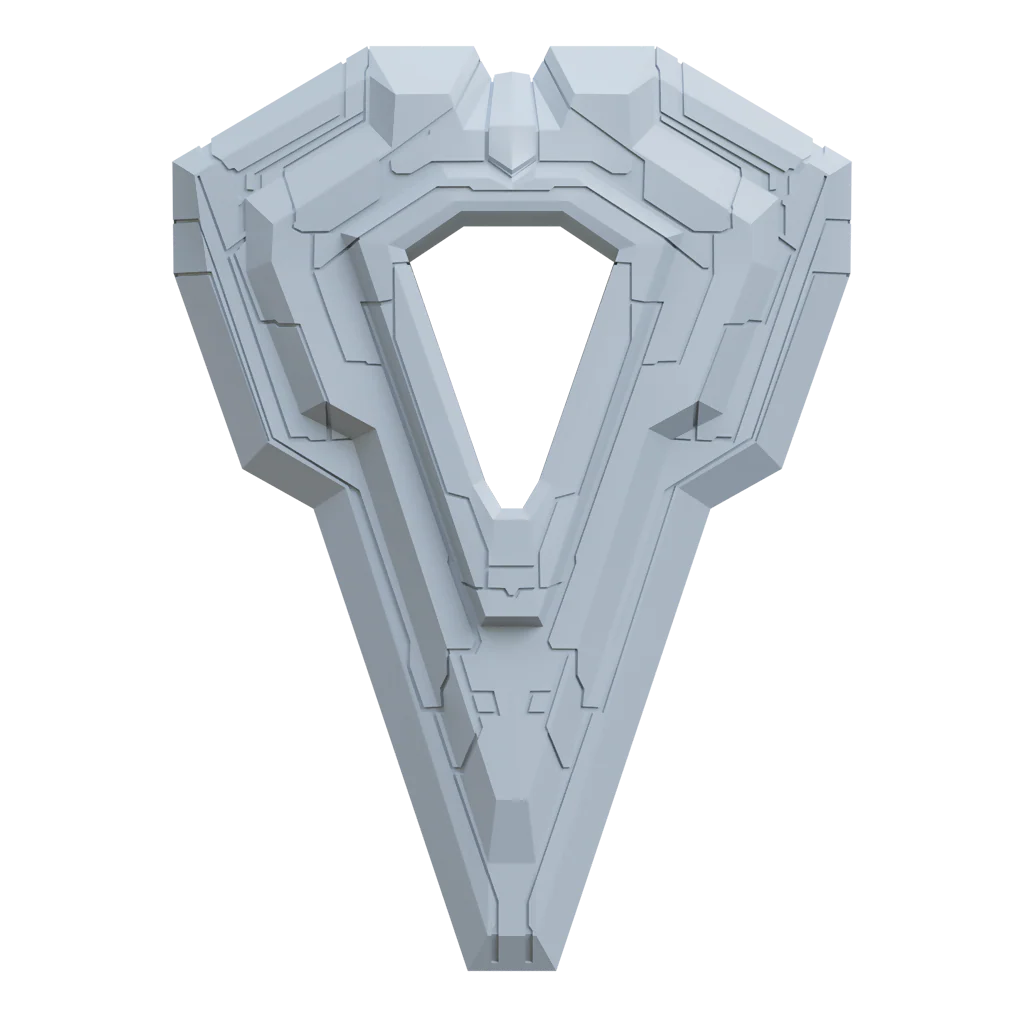 Halo The Series: "Keystone" Forerunner Artifact 3D Print Files - Image 3
