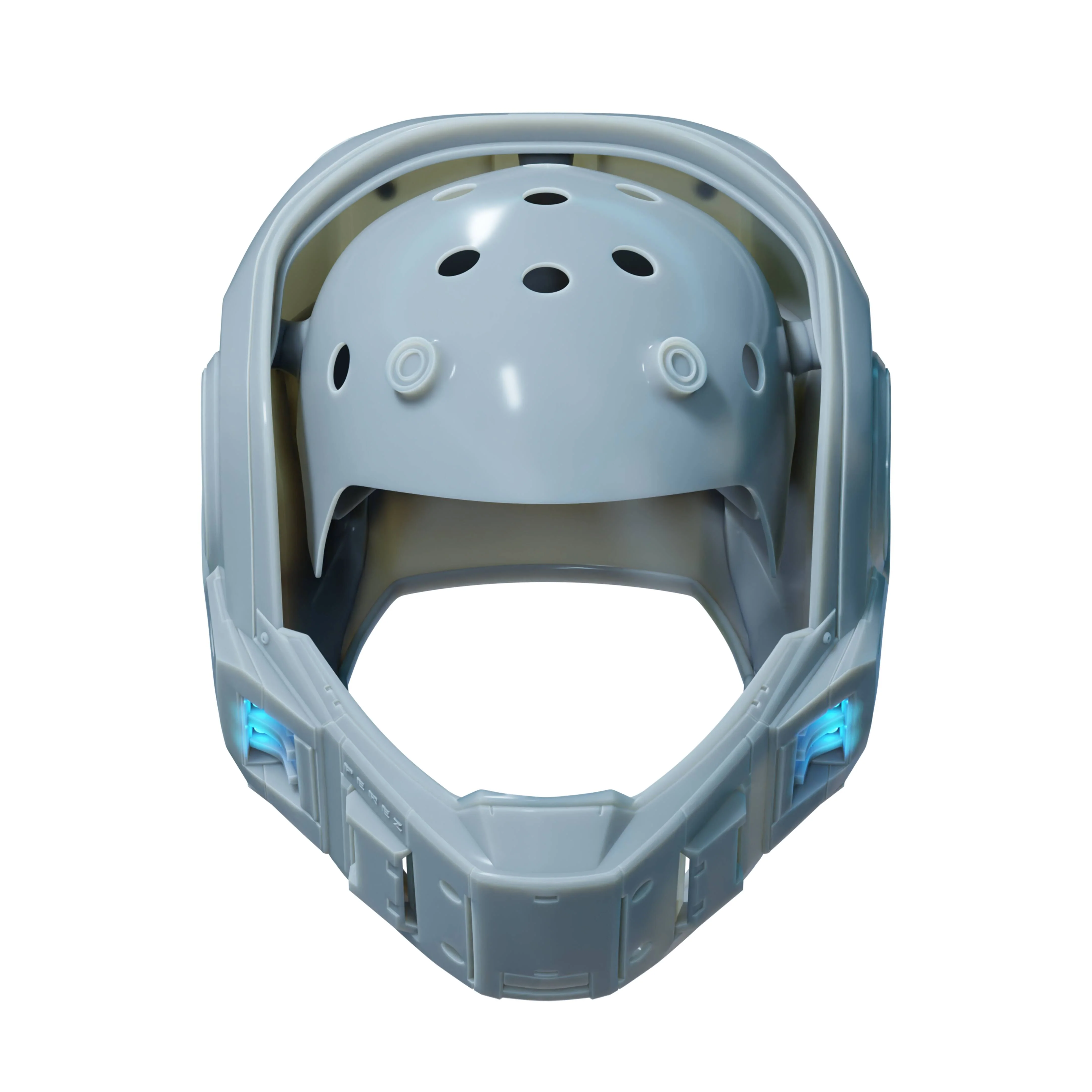 Halo The Series: Perez SIII Helmet 3D Print Files - Image 10