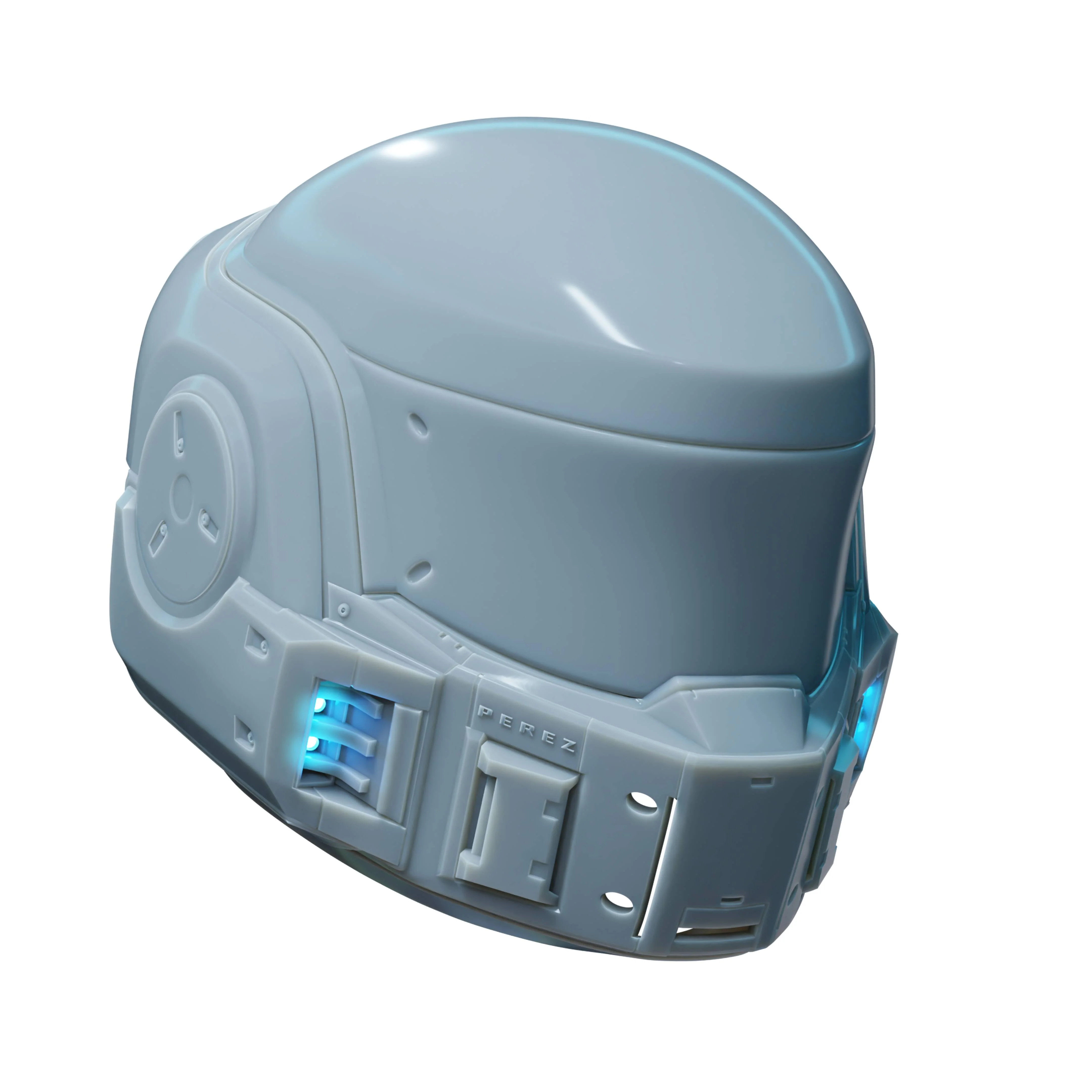Halo The Series: Perez SIII Helmet 3D Print Files - Image 2