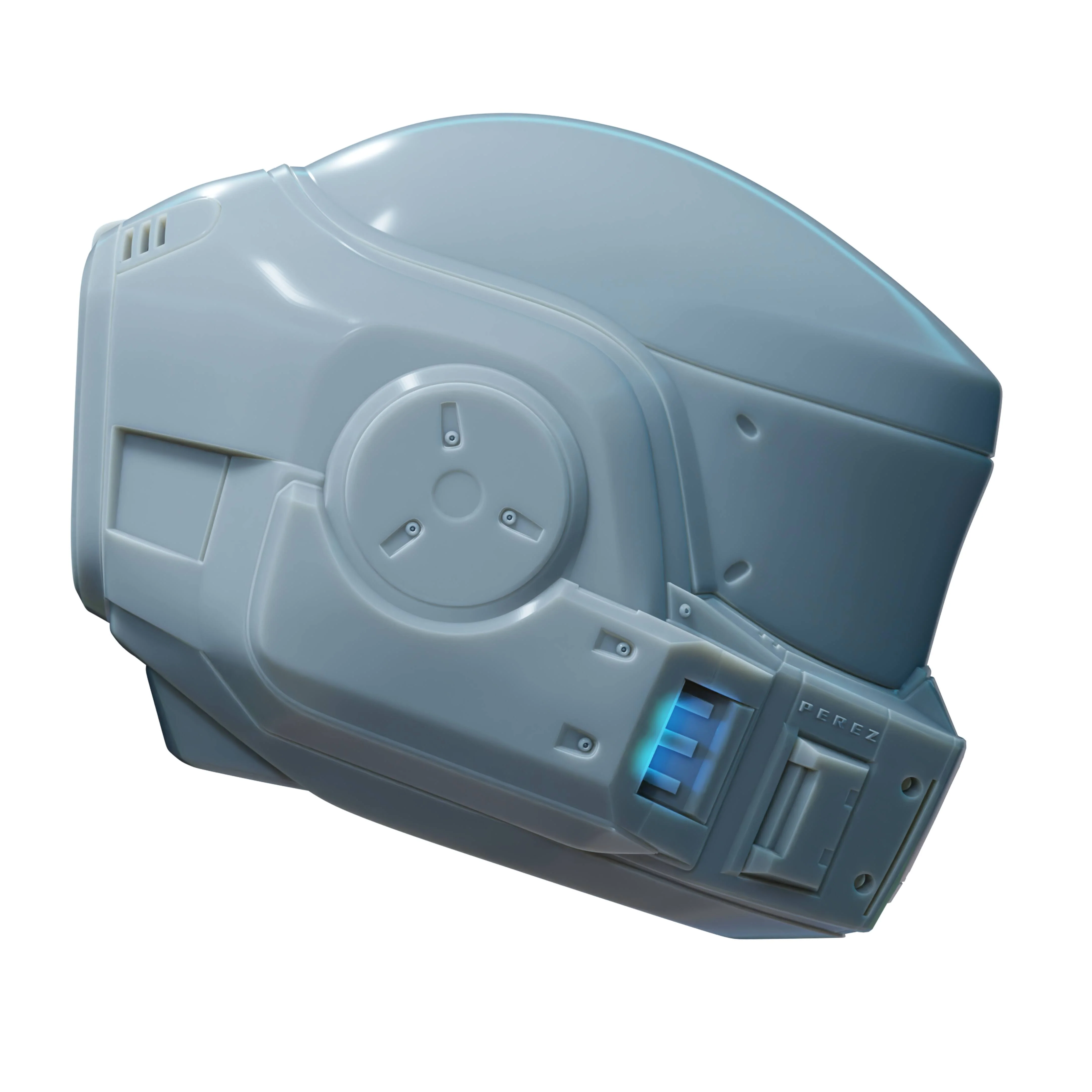 Halo The Series: Perez SIII Helmet 3D Print Files - Image 6