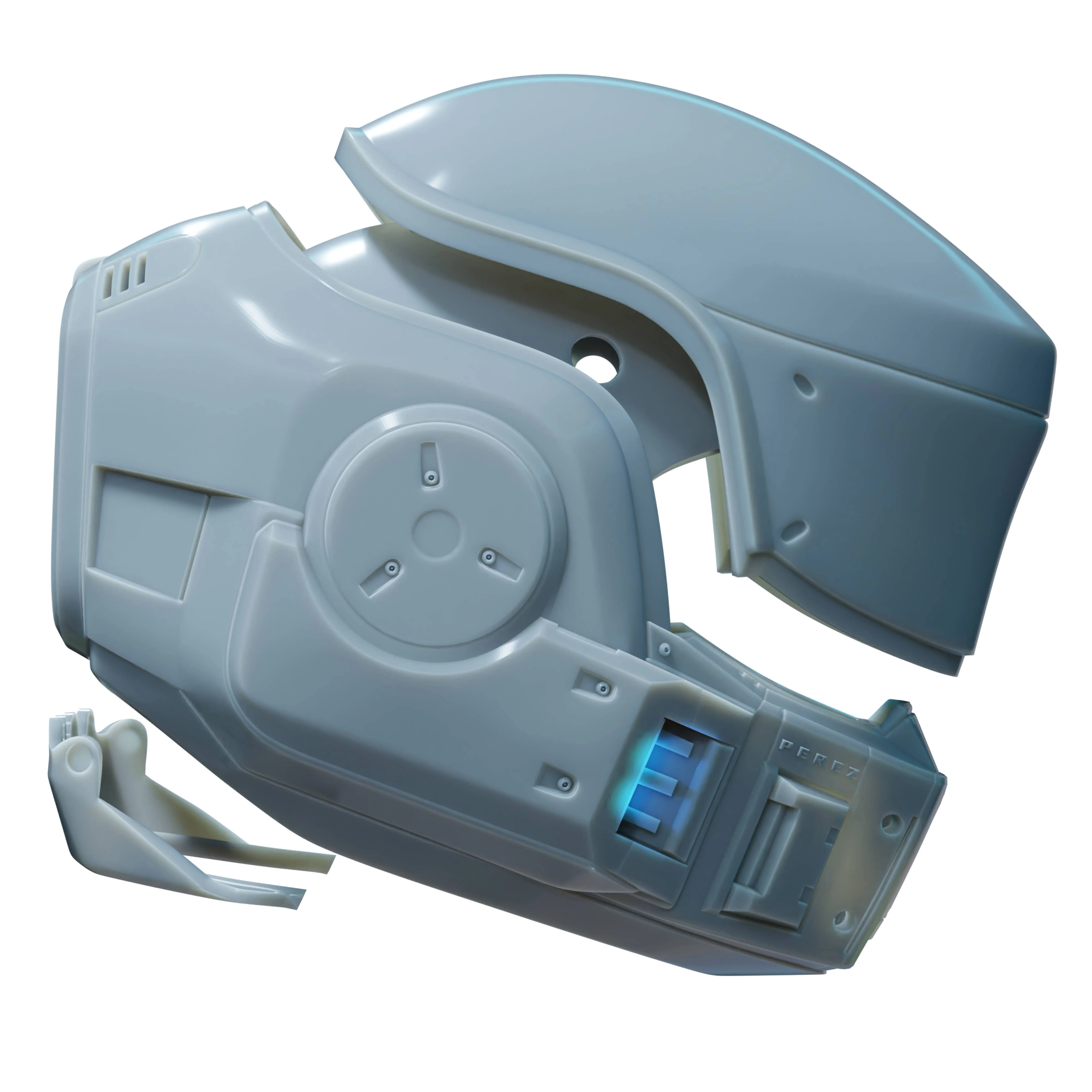 Halo The Series: Perez SIII Helmet 3D Print Files - Image 9