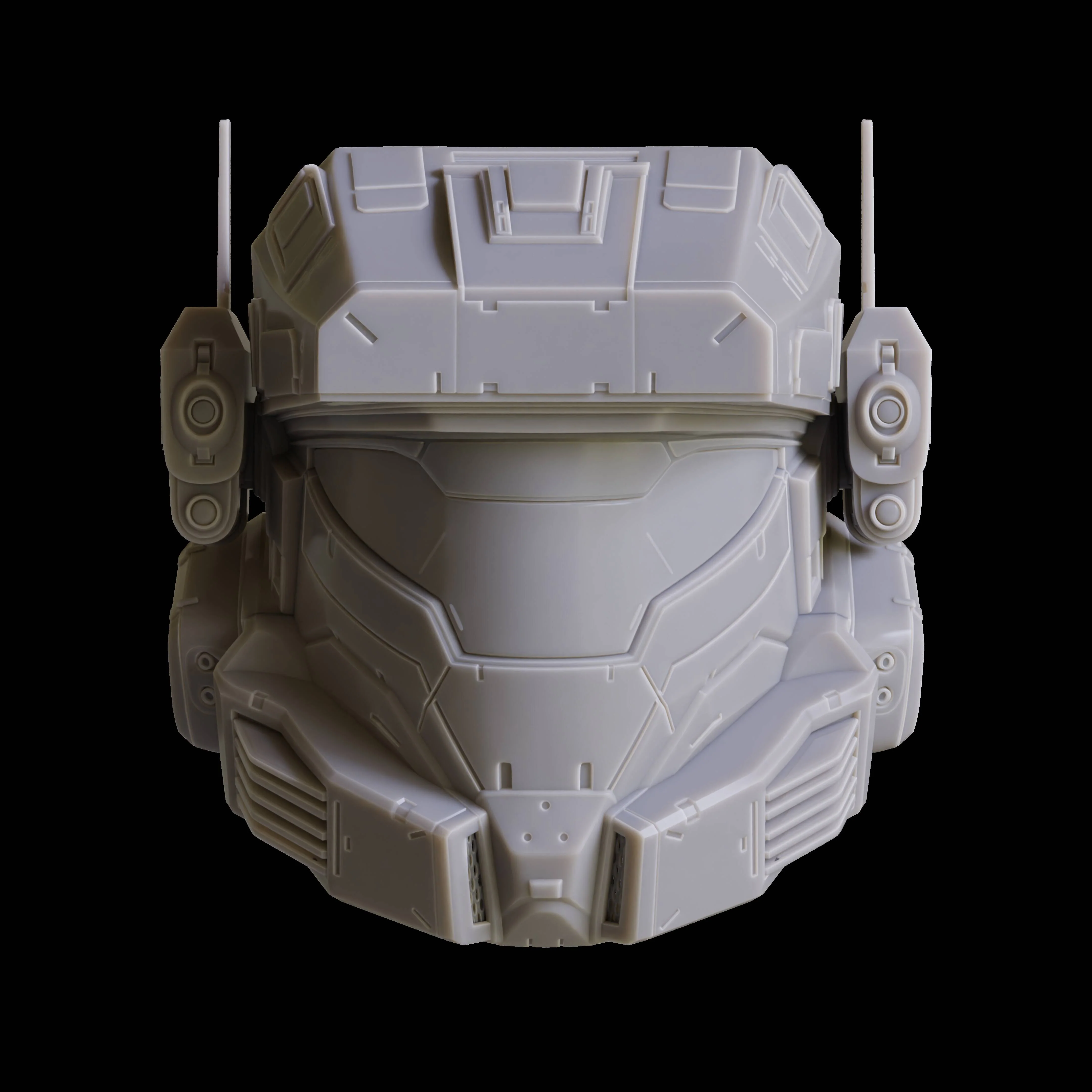 Halo The Series "Riz" Elite Series Helmet 3D Print Files - Image 2