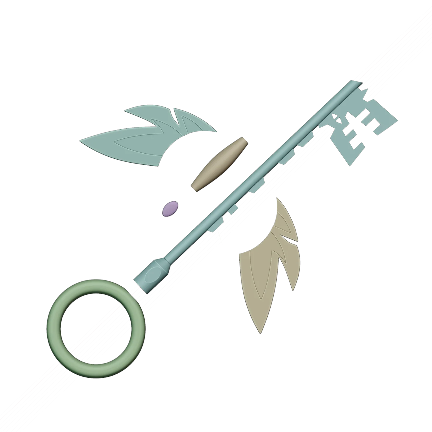 Hazbin Hotel Lucifer Keyblade 3D FIle - Image 5