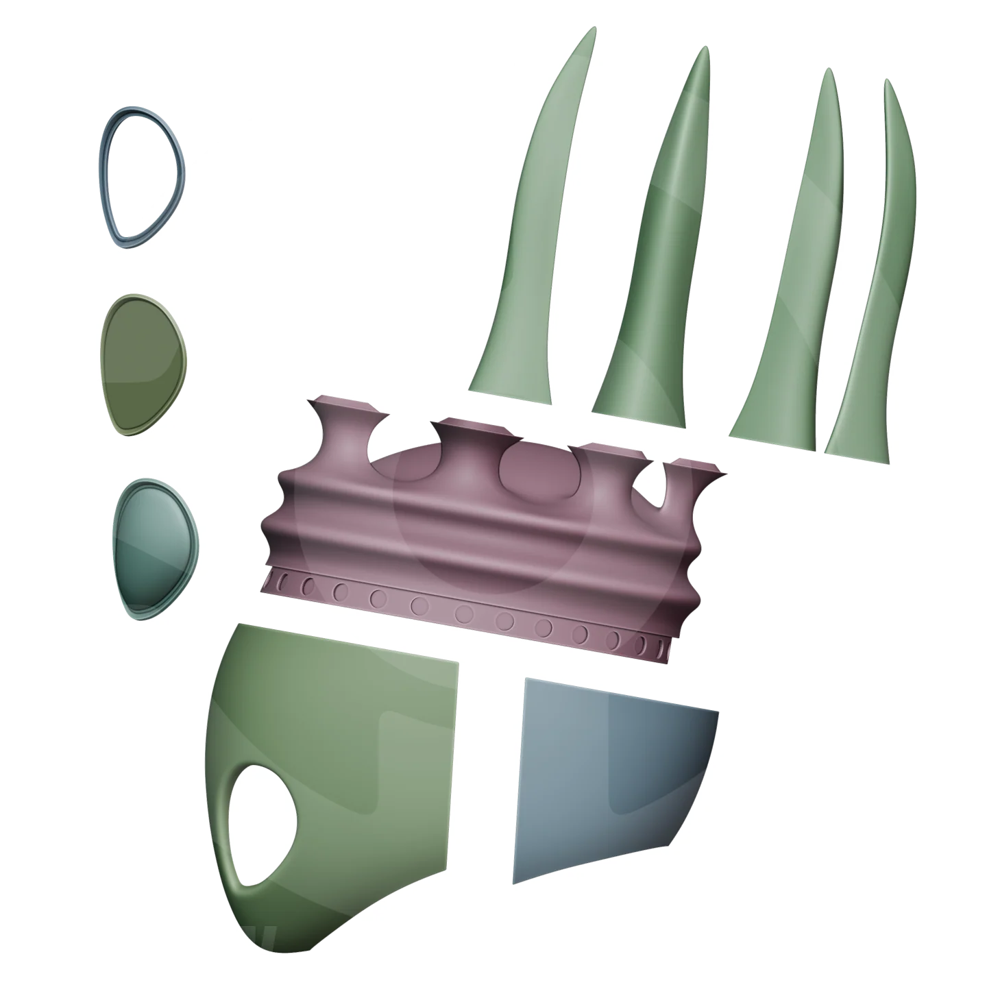 Hollow Knight Pale King Helmet File - Image 2