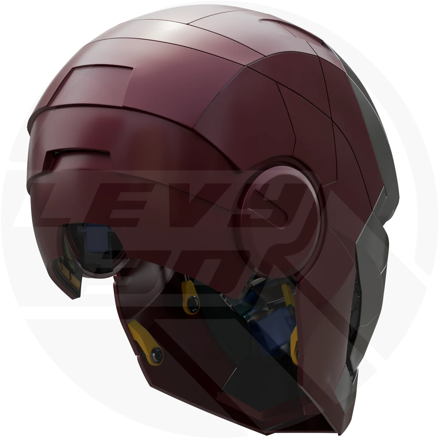 Iron Mk5 segmented faceplate 3D model - Image 5