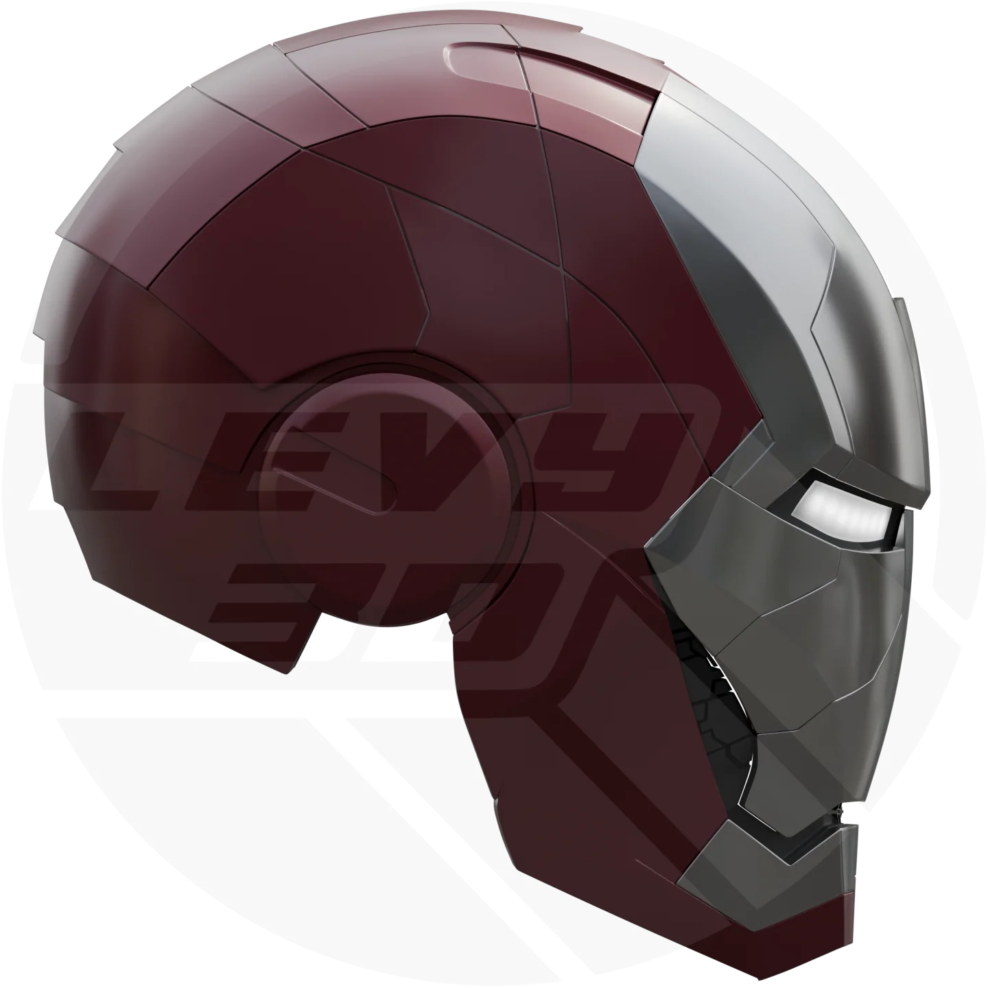 Iron Mk5 segmented faceplate 3D model - Image 7