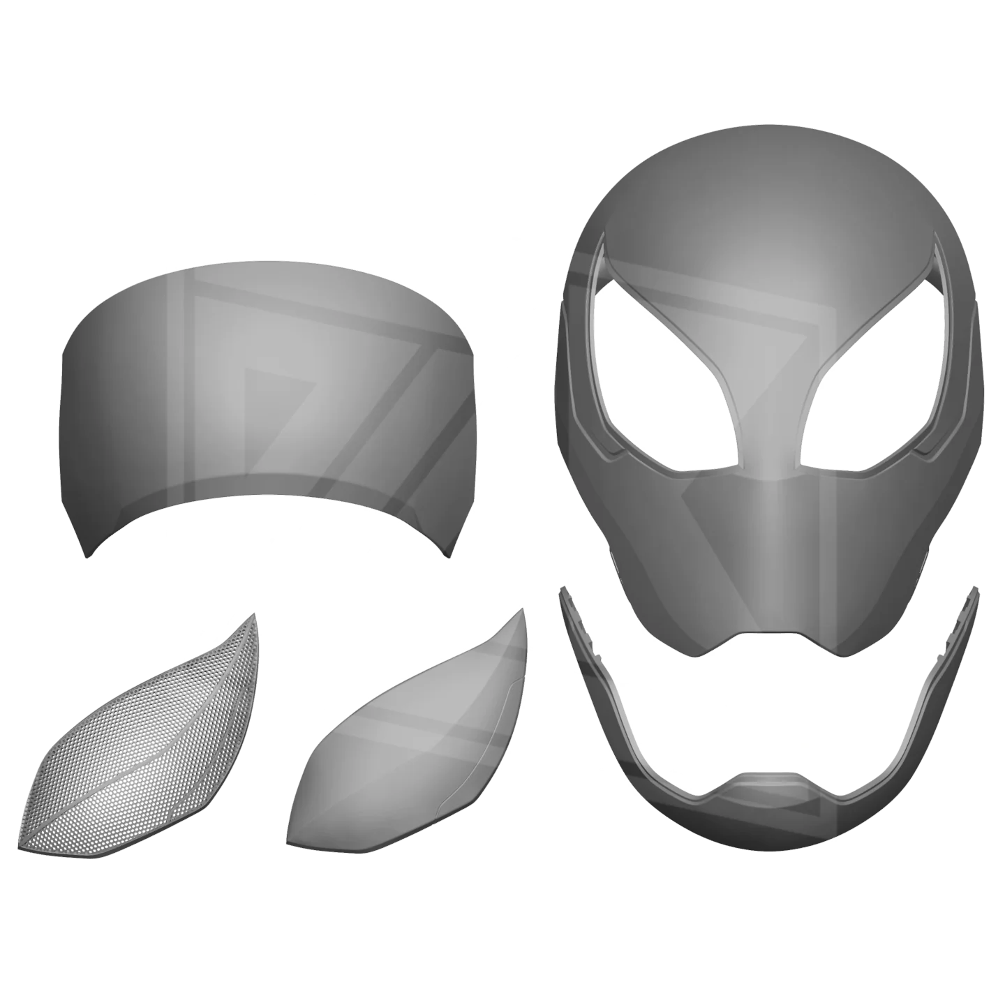 Iron Spider Hero Helmet 3D Model - Image 2