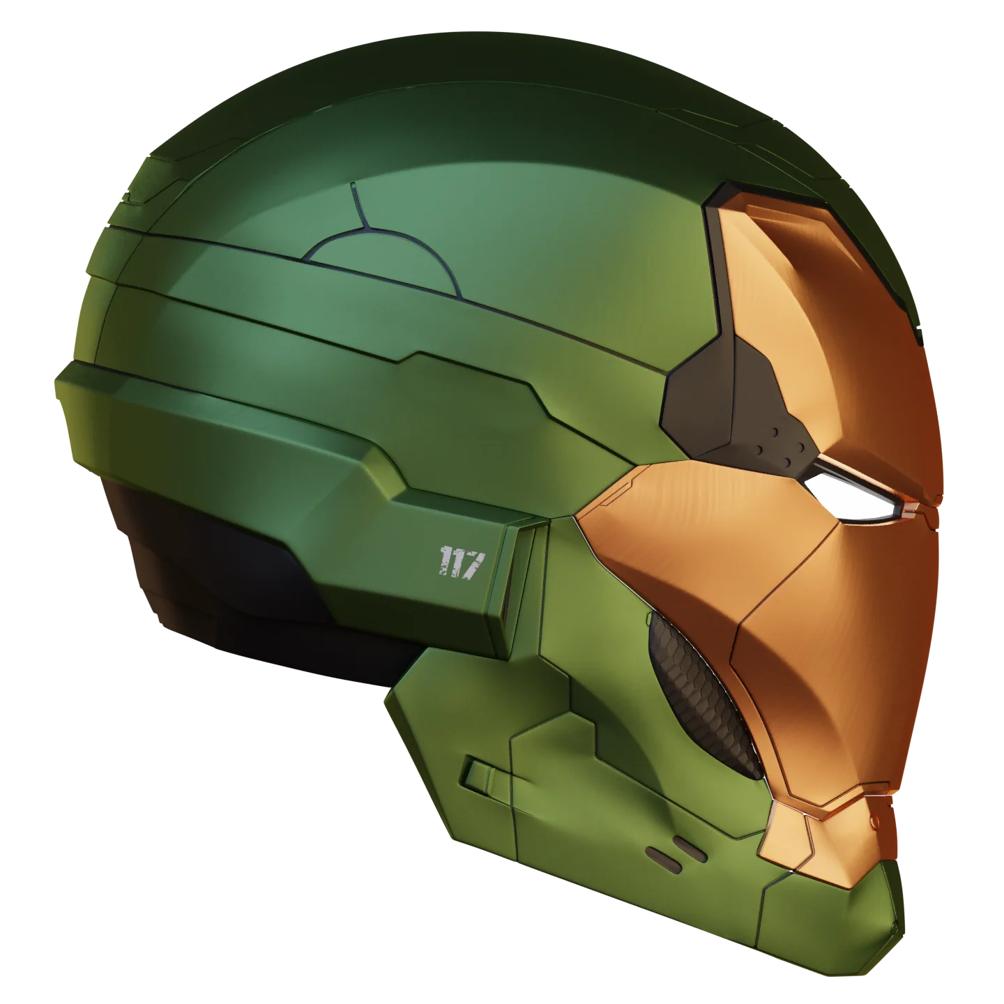 Mashup Mark 117 Helmet 3D Print Model - Image 5