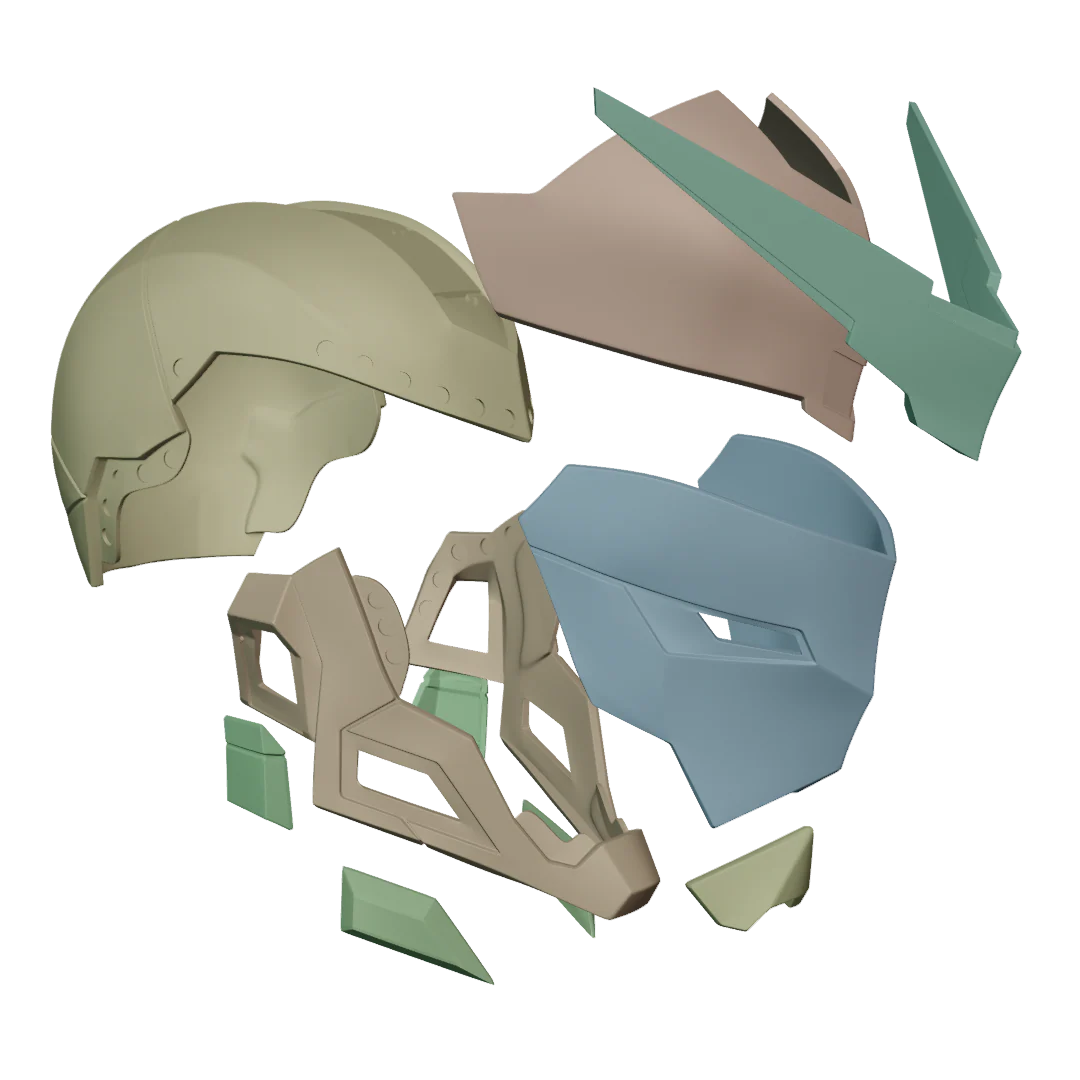 Ironman Tokon Helmet 3D Printable File - Image 6