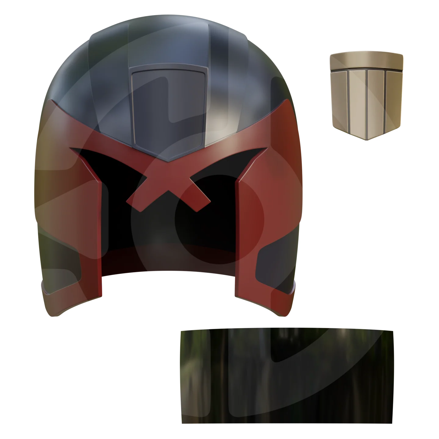 Judge Dredd 2012 Helmet File - Image 2