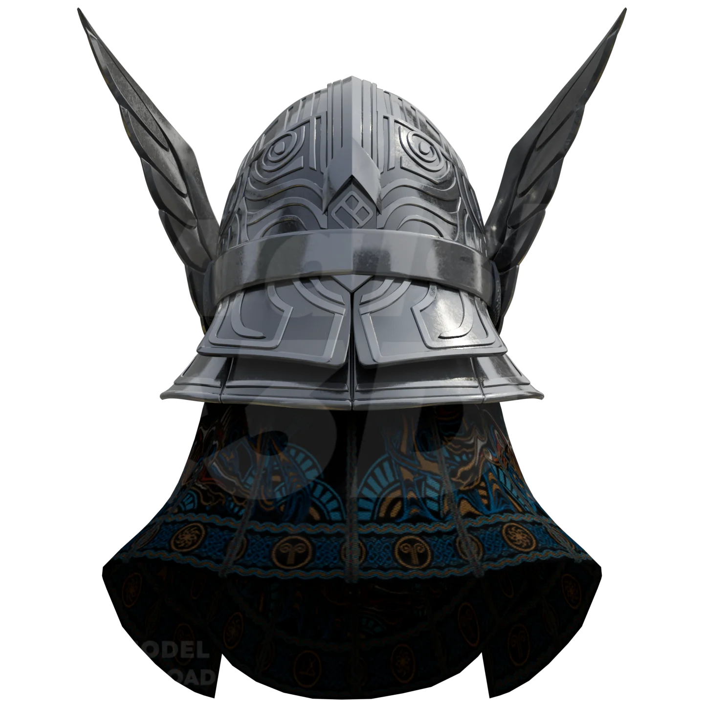 Knight Helmet 3D Print Model - Image 5