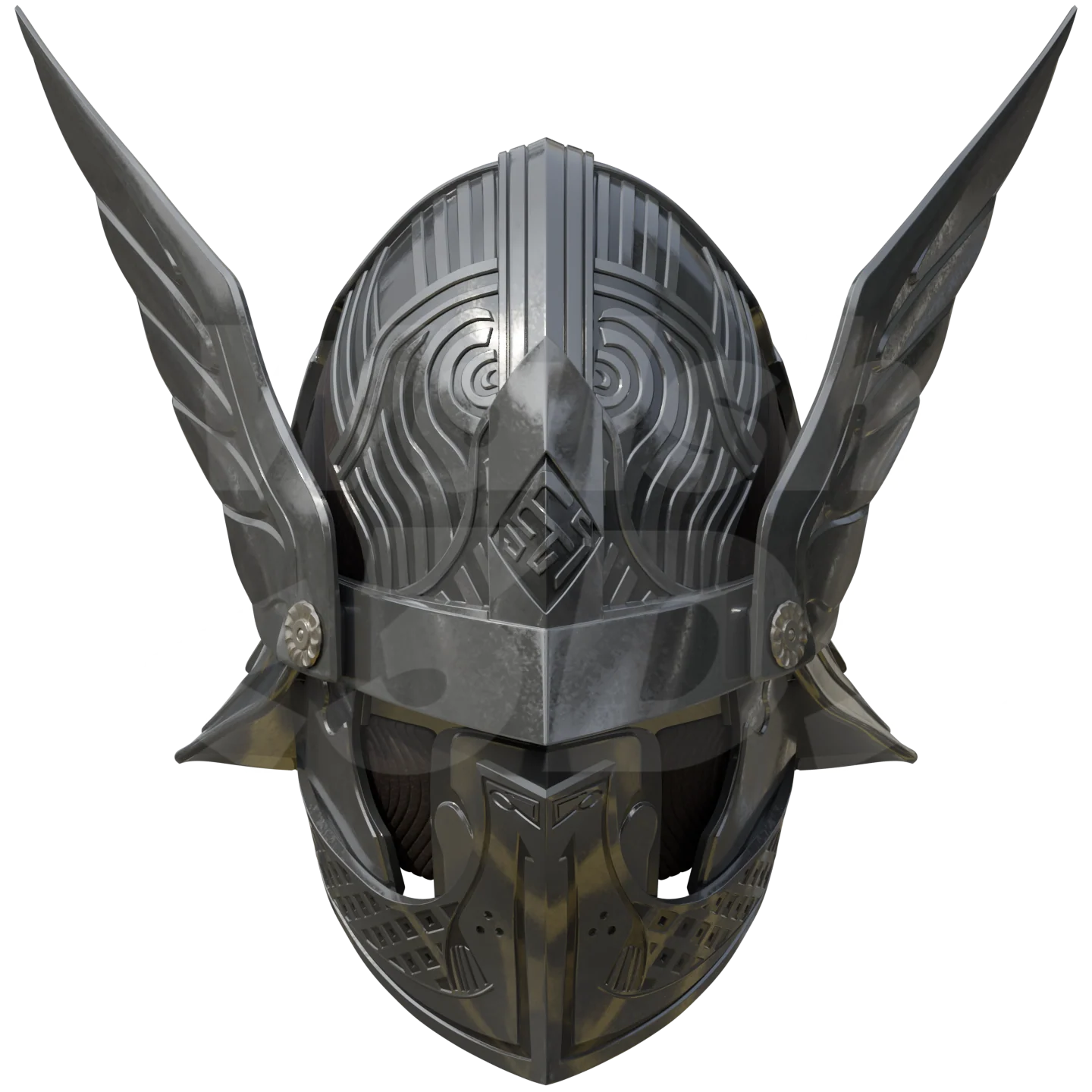 Knight Helmet 3D Print Model - Image 6