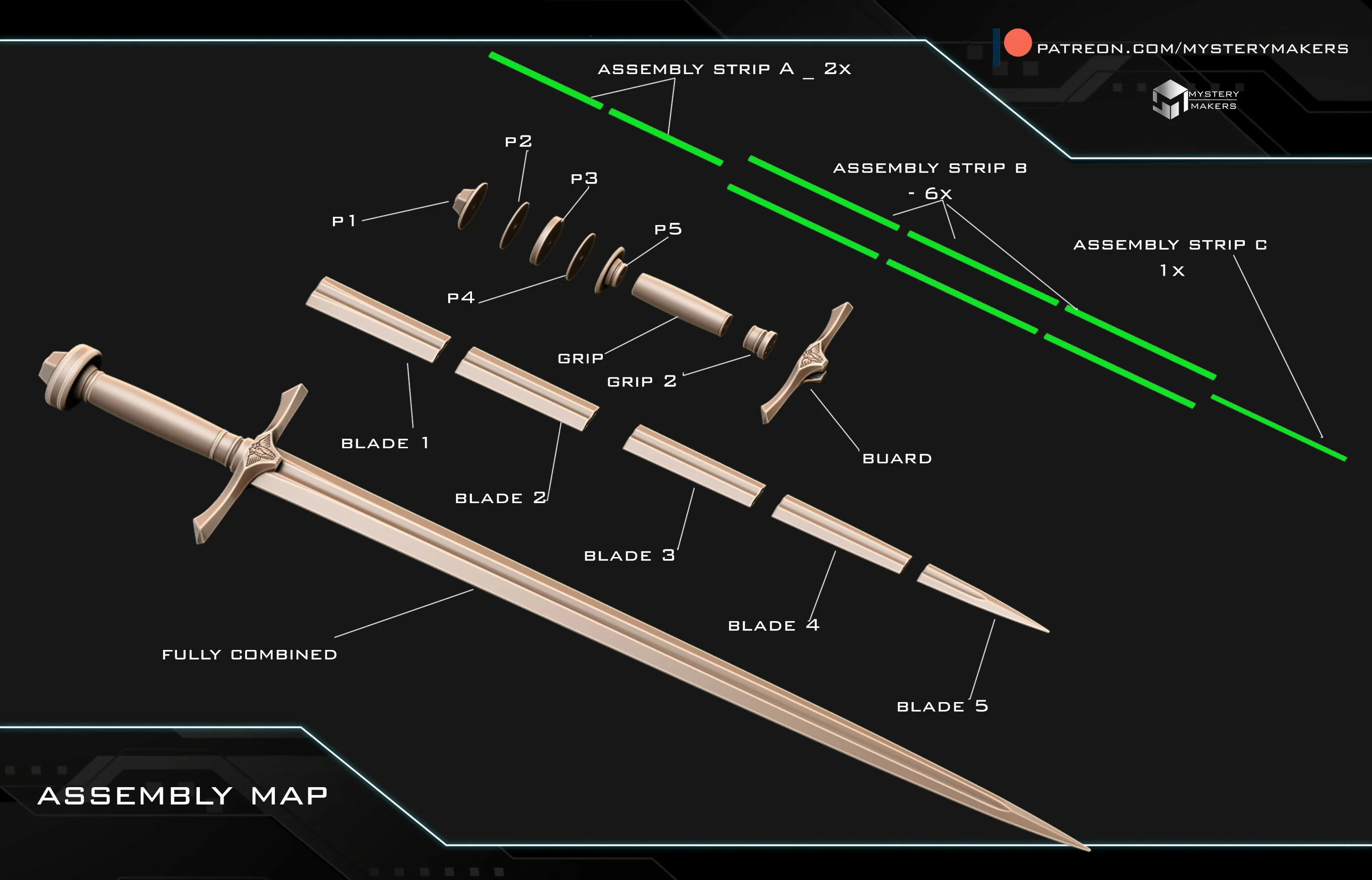 Knight's sword - Image 3