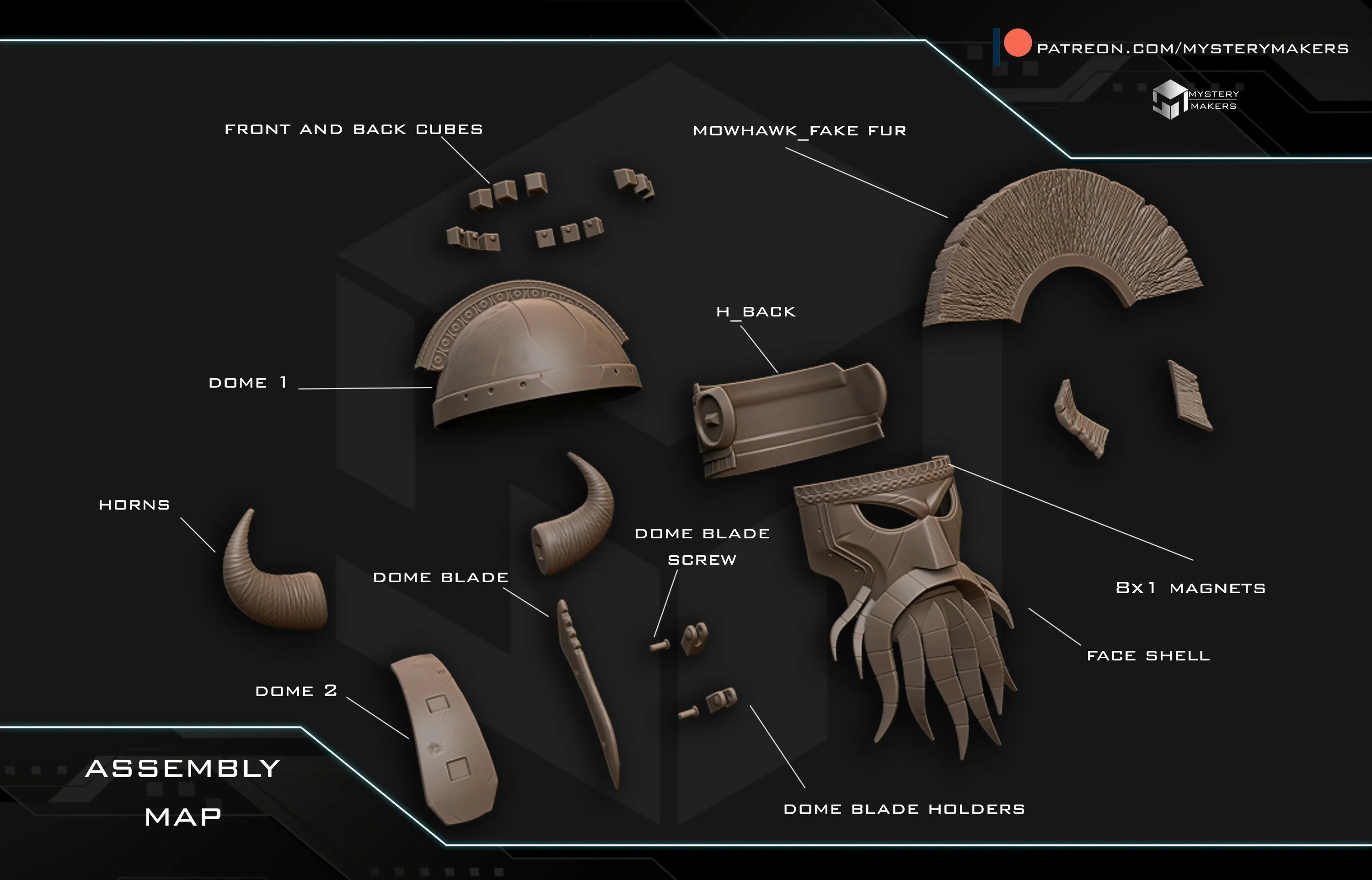 Lacerta Legate Fallout helmet - Image 4