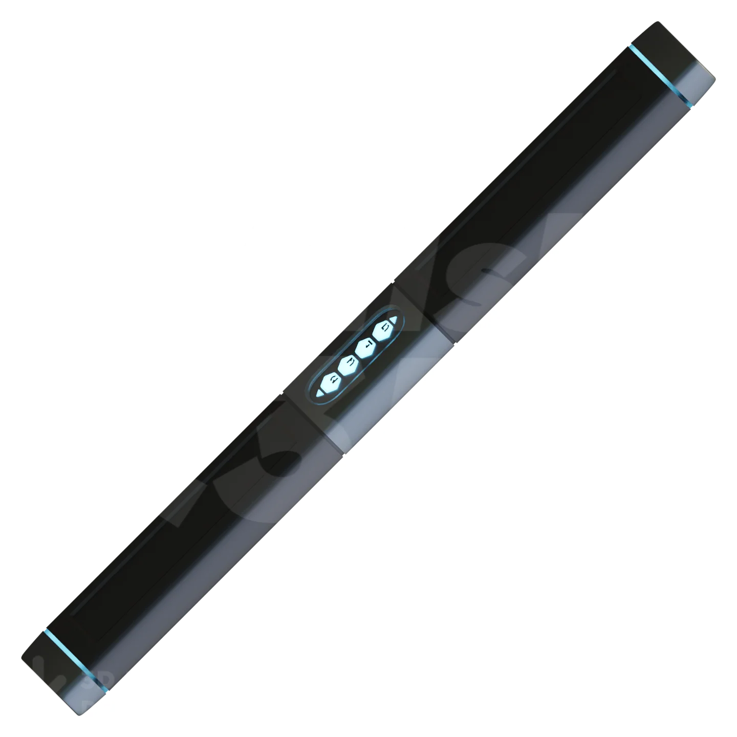 Light Motorcycle Baton 3D Printable Model - Image 4