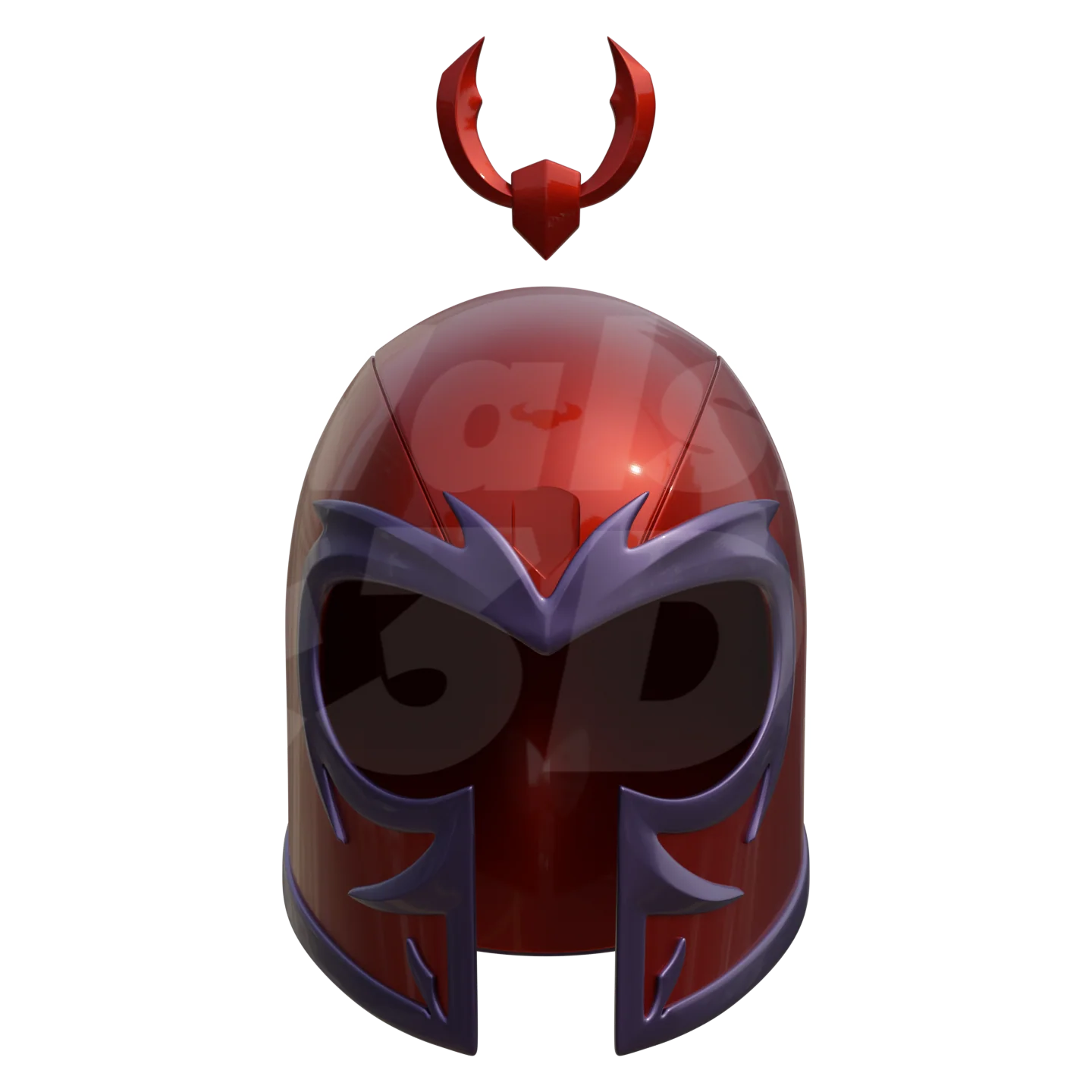 Magnet Man Helmet 3D Printable Model - Image 2