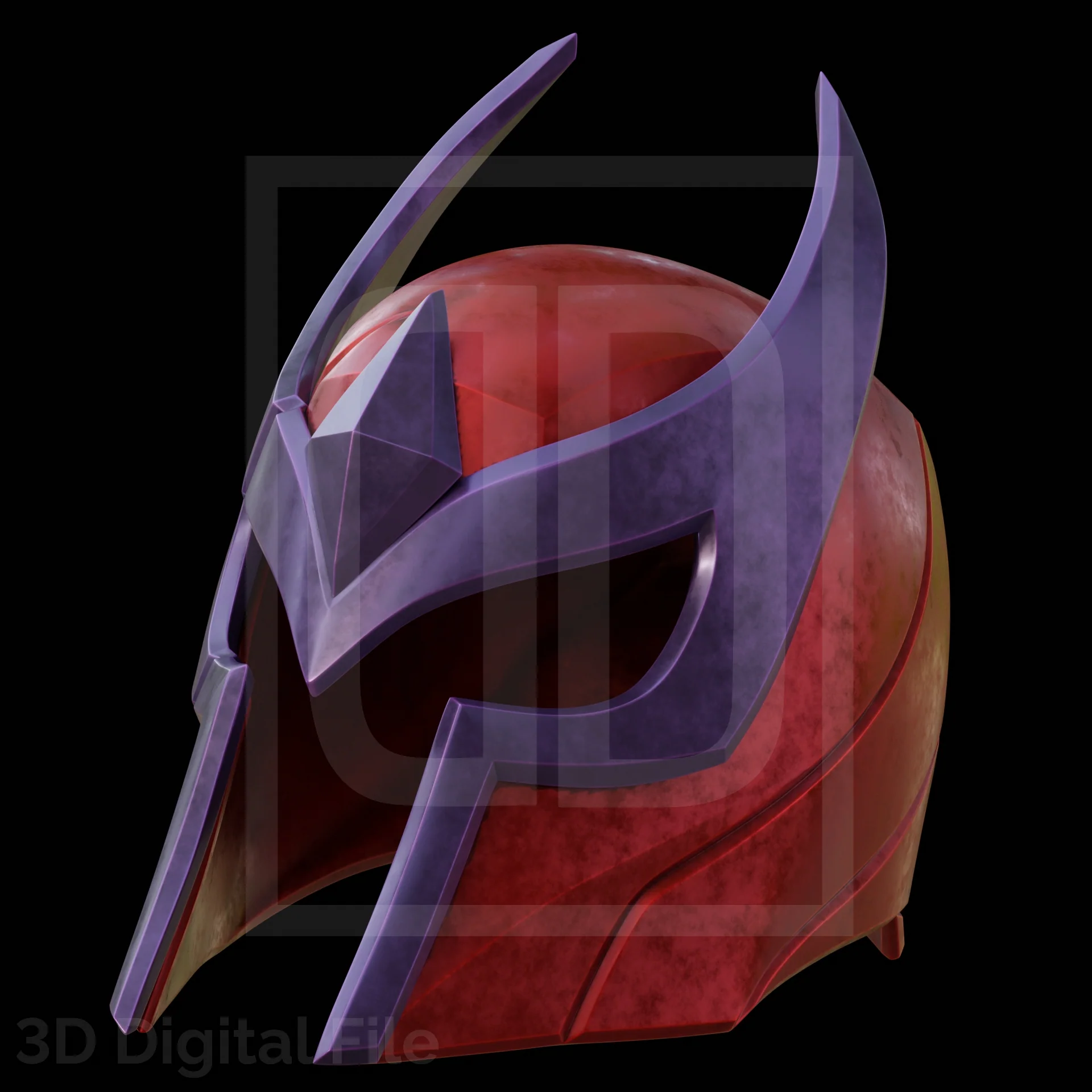 Magnetism Master Helmet - MR Game 3D Model - Image 2