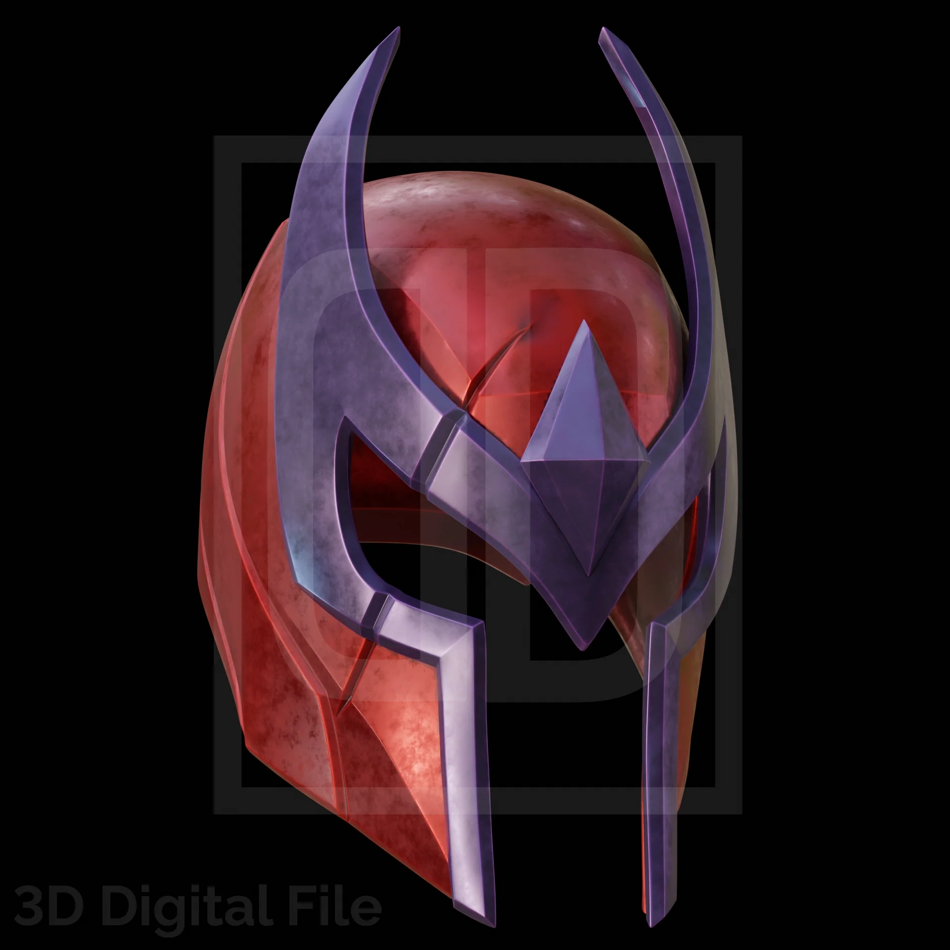 Magnetism Master Helmet - MR Game 3D Model - Image 3