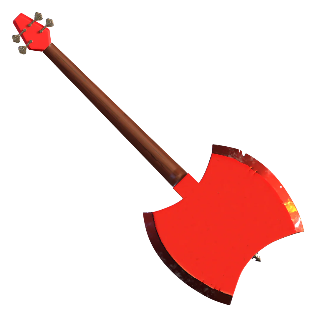 Marceline Bass Axe - 3D File - Image 4