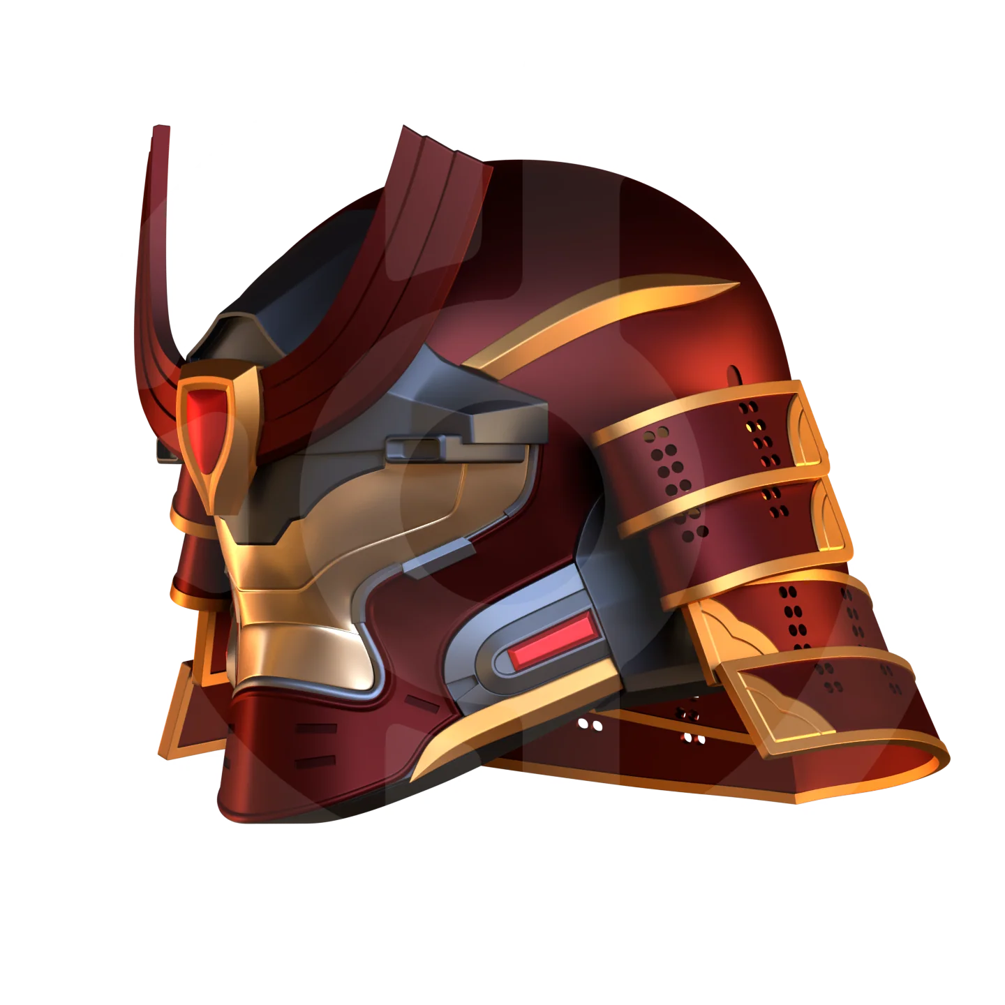 Marine Samurai Helmet File - Image 3
