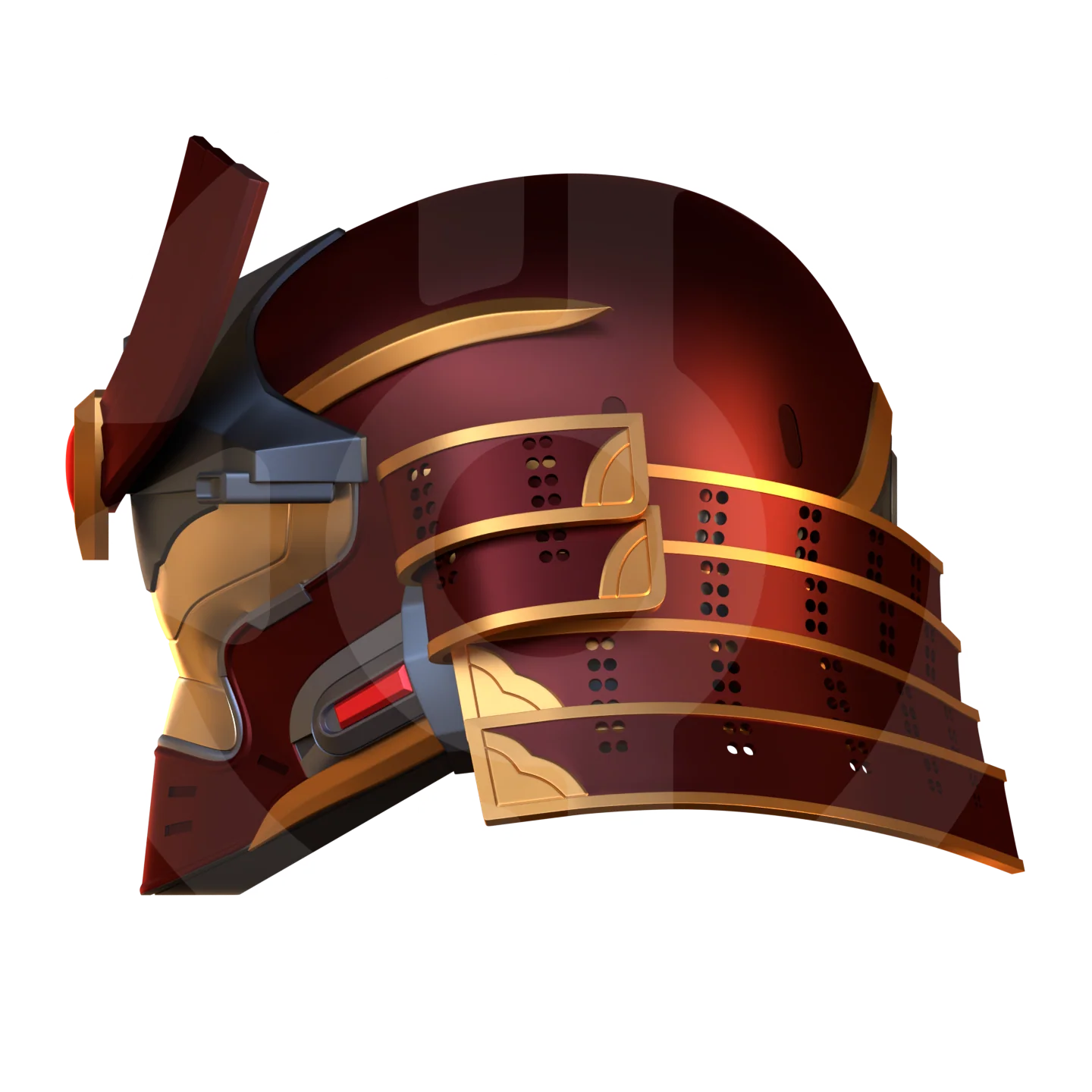 Marine Samurai Helmet File - Image 4