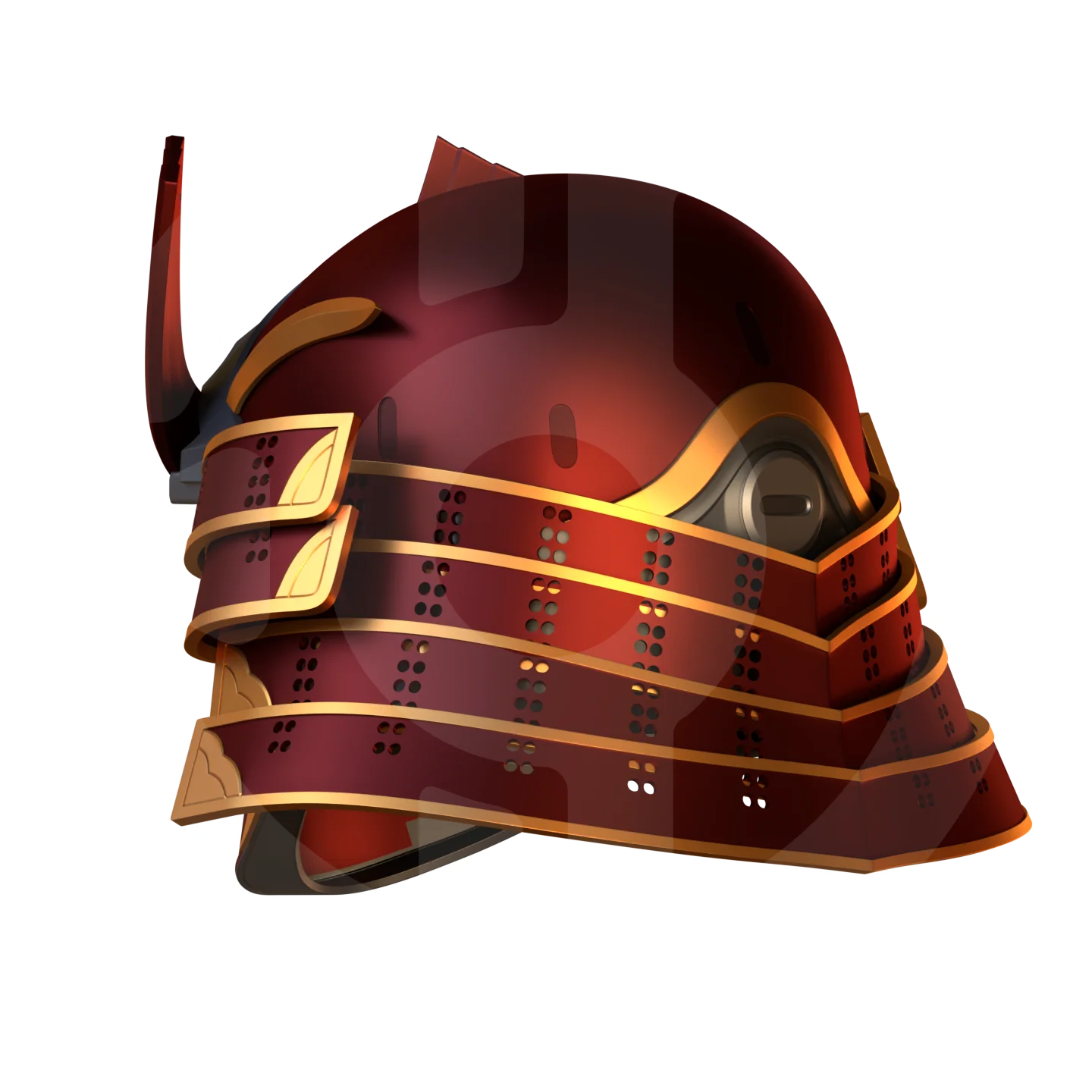 Marine Samurai Helmet File - Image 5