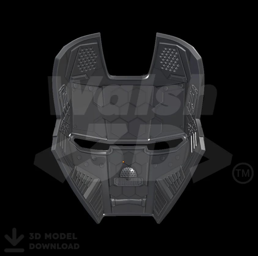 Mark 35 / 36 Red Snapper / Peacemaker Helmet 3D Print Model - Image 3