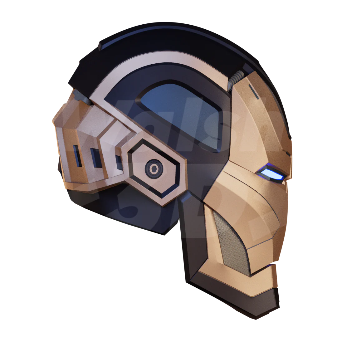 Mark 41 Bones Helmet 3D Print Model - Image 5