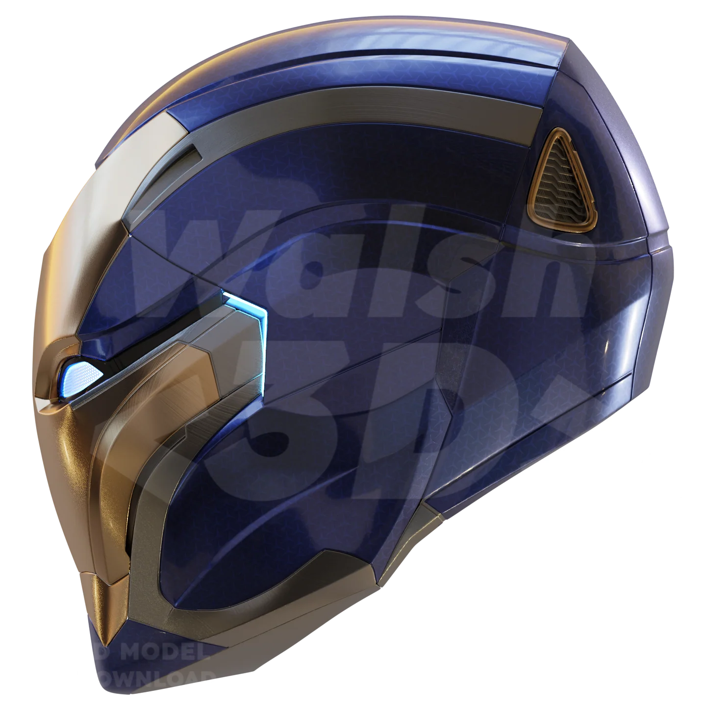 Mark 49 Rescue Helmet 3D Print Model - Image 12