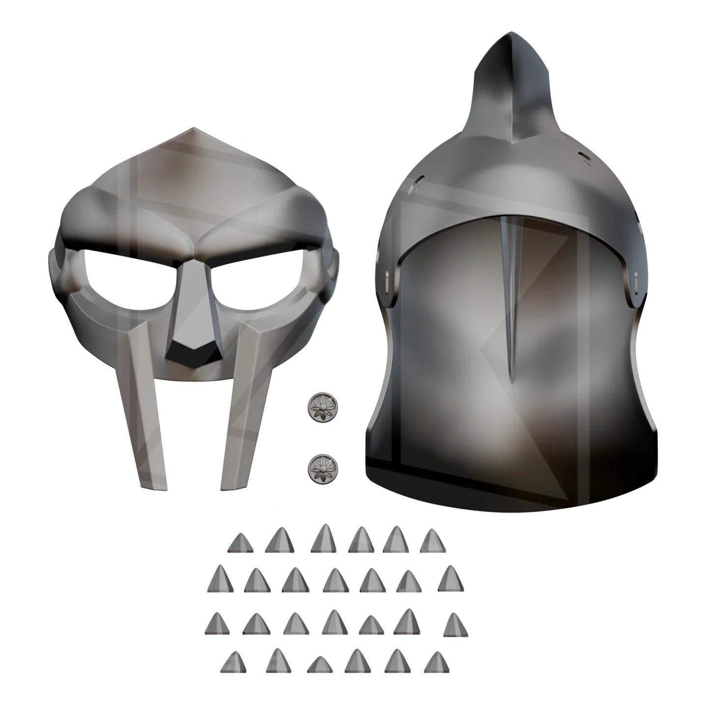 Maximus Helmet 3D Model - Image 2