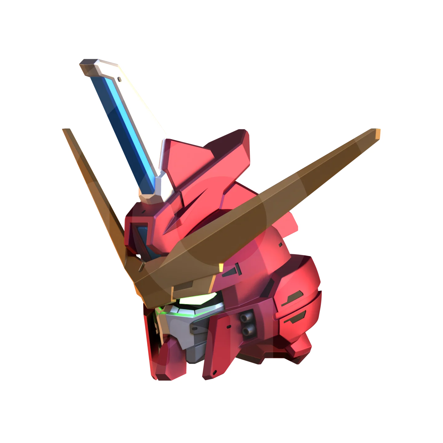 Mech Toy Justice Helmet File - Image 3