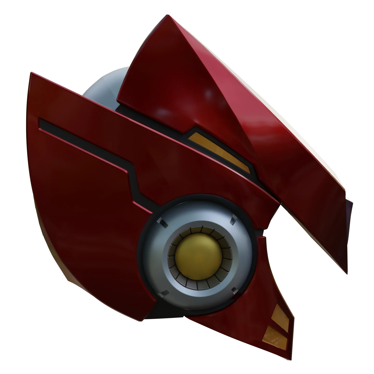 Megaman Zero helmet (MXCC) [3D Print Model] - Image 5