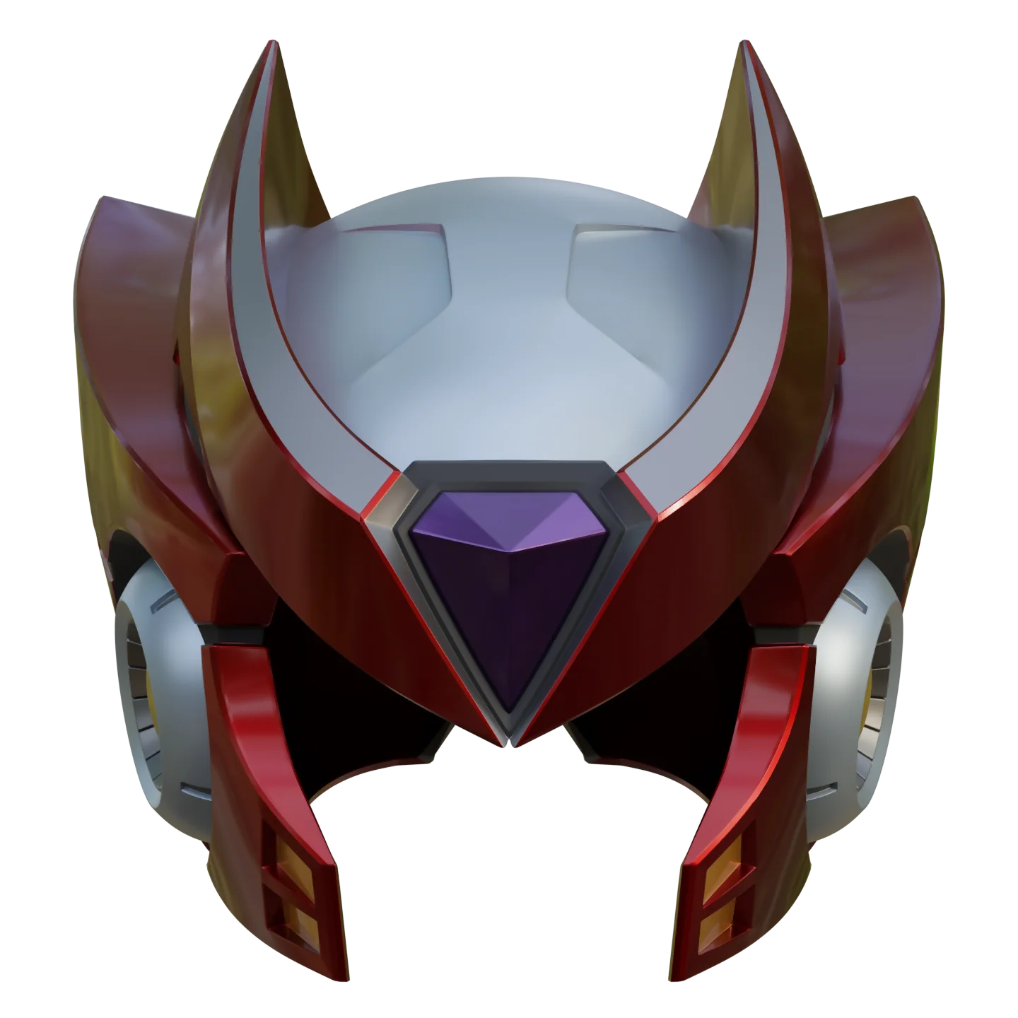 Megaman Zero helmet (MXCC) [3D Print Model] - Image 7