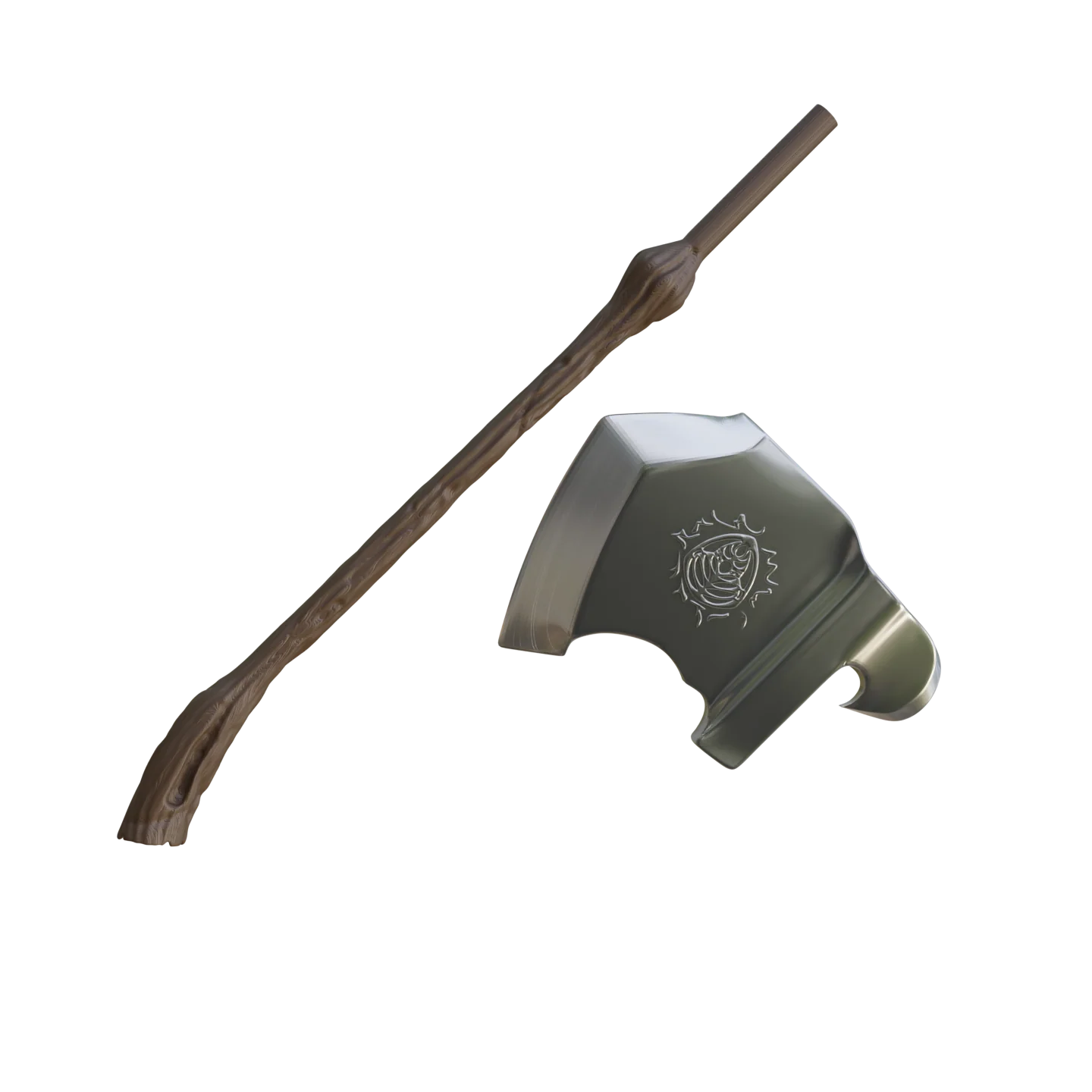 Mei Mei Battle Axe - 3D Print File - Image 3