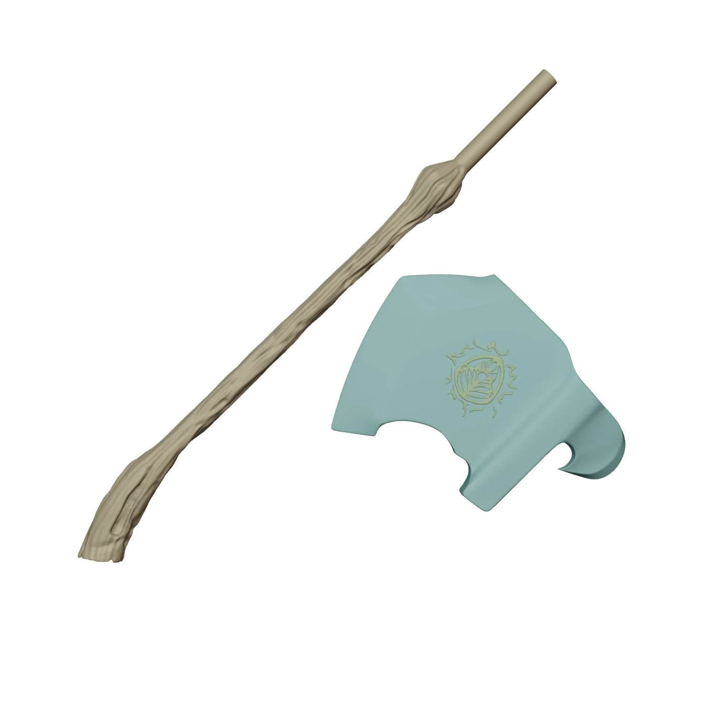 Mei Mei Battle Axe - 3D Print File - Image 4