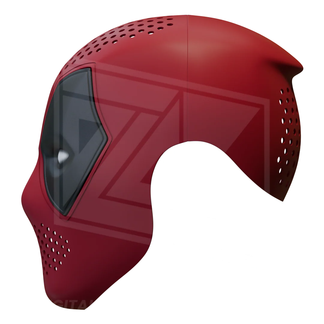 Mercenary Faceshell 3D Model - Image 4