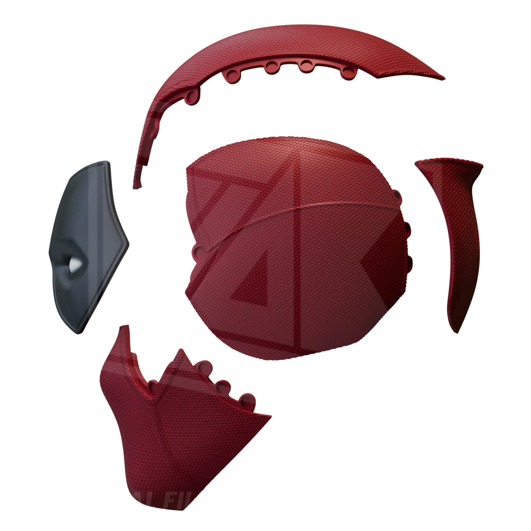 Mercenary Mask 3 3D Model - Image 2