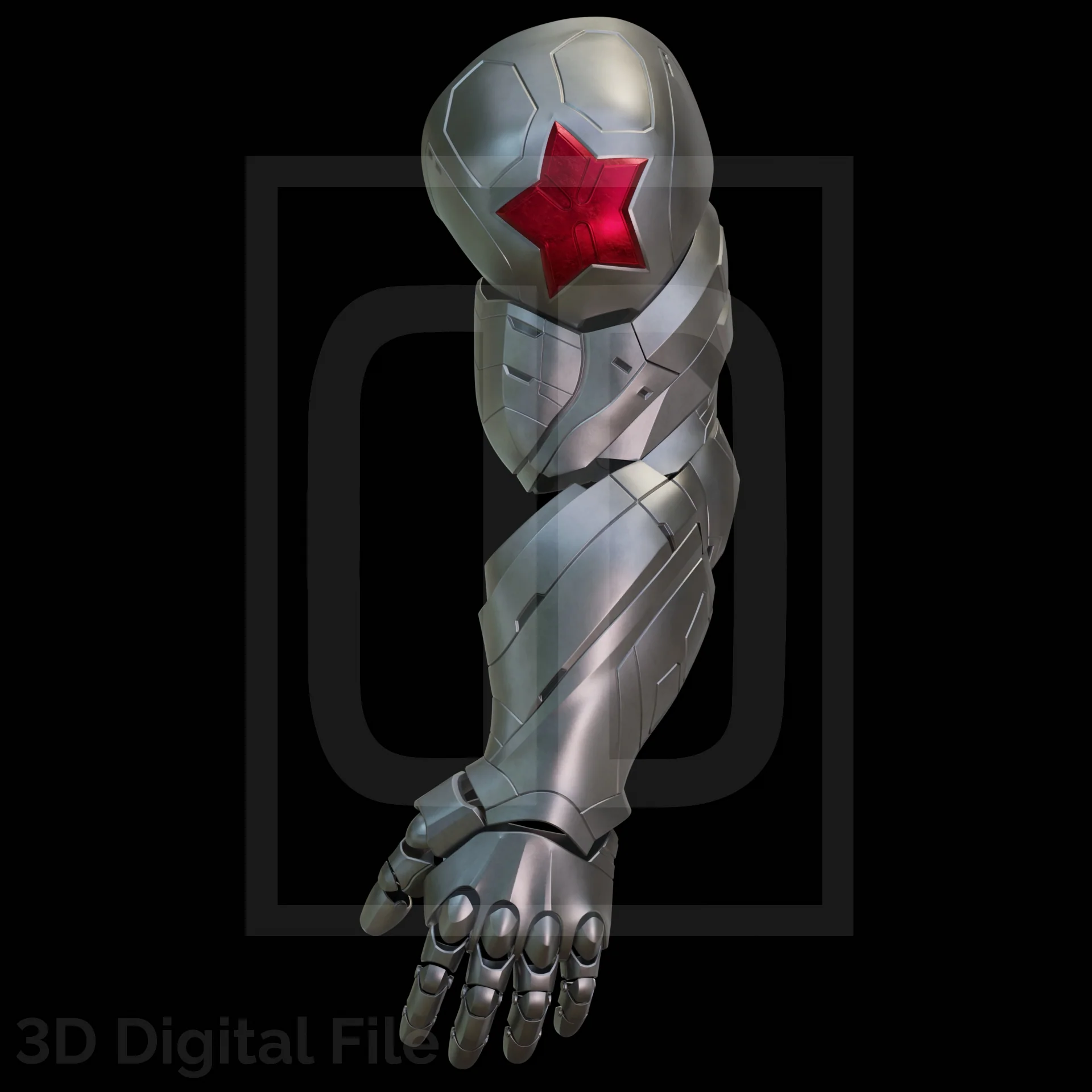 Metal Arm Soldier - Marvel Rivals 3D Model - Image 3