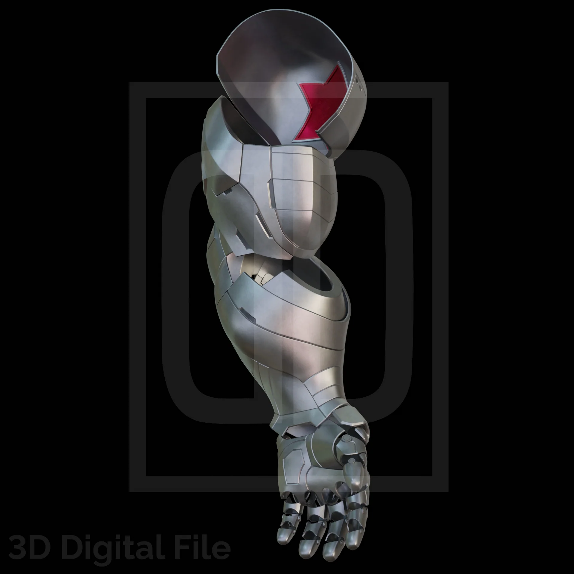 Metal Arm Soldier - Marvel Rivals 3D Model - Image 7