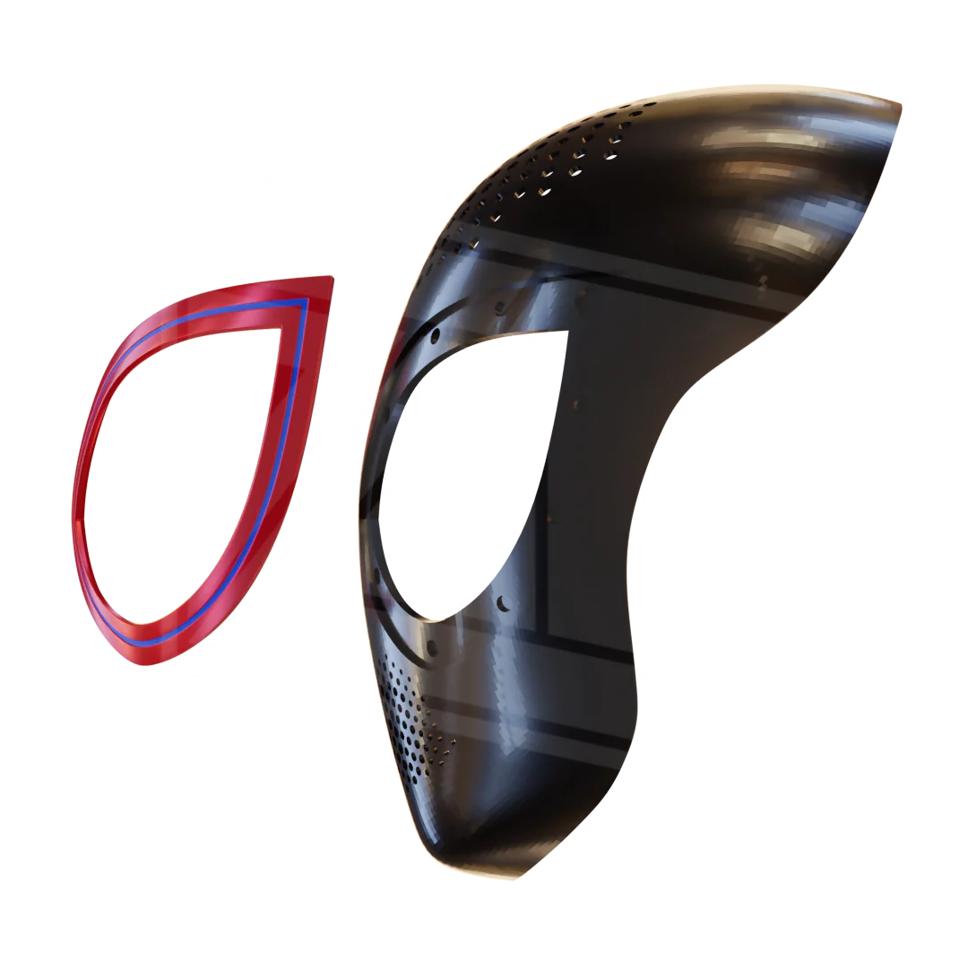 Miles Faceshell 3D Model - Image 2