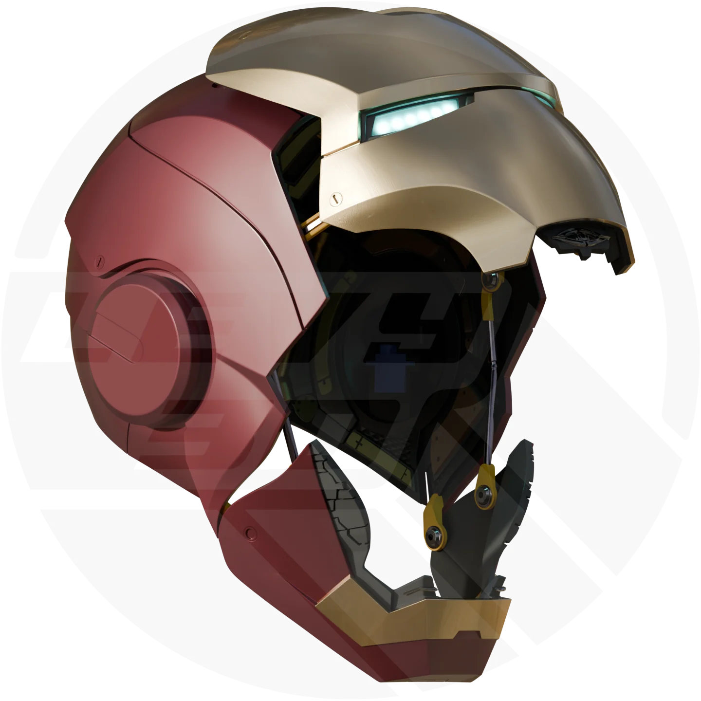 Mk 3 V4 helmet with ear motorization and cat ears - Image 5